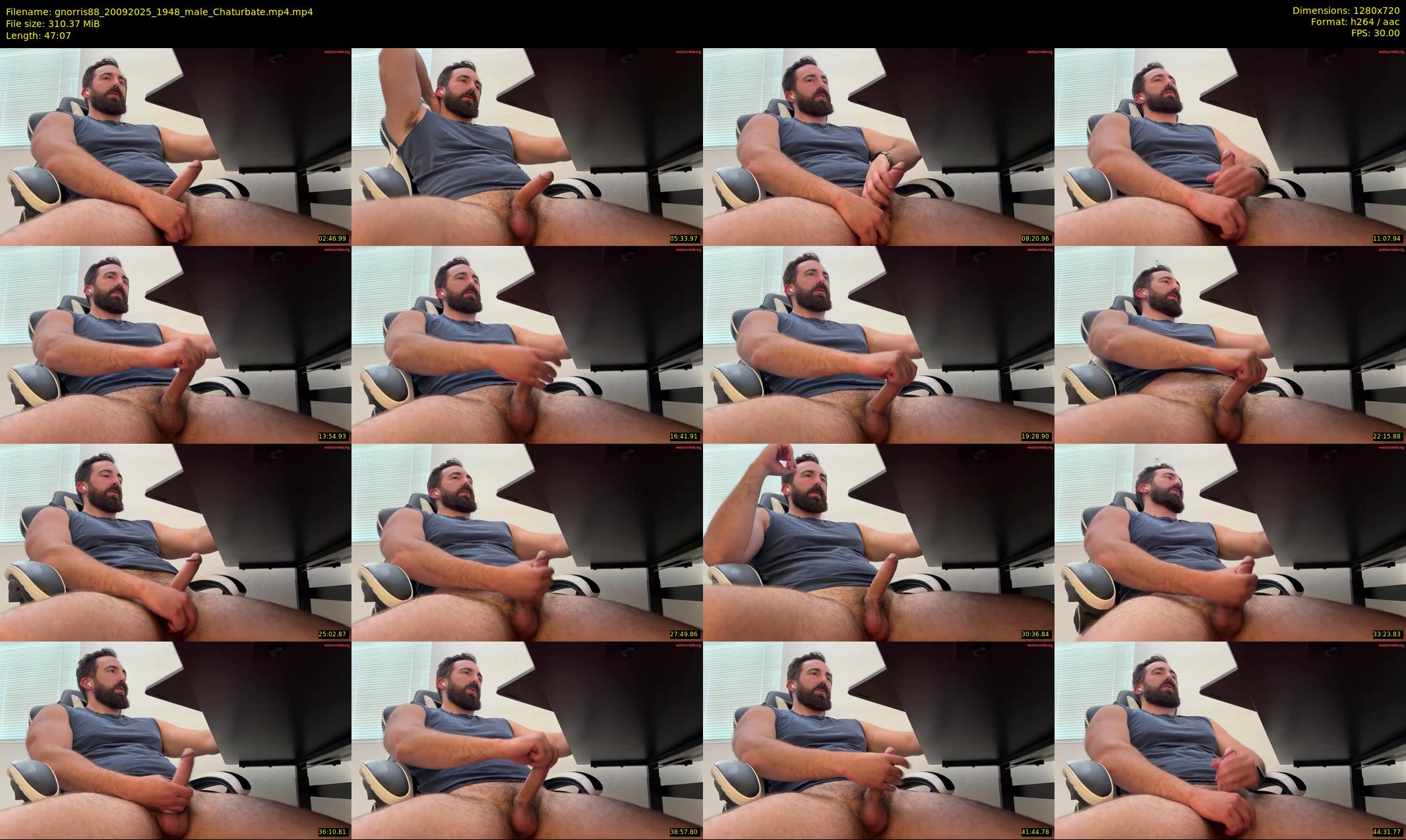 gnorris88 — 48 minute Chaturbate male cam show recording, 720p, Sep 20, 2025