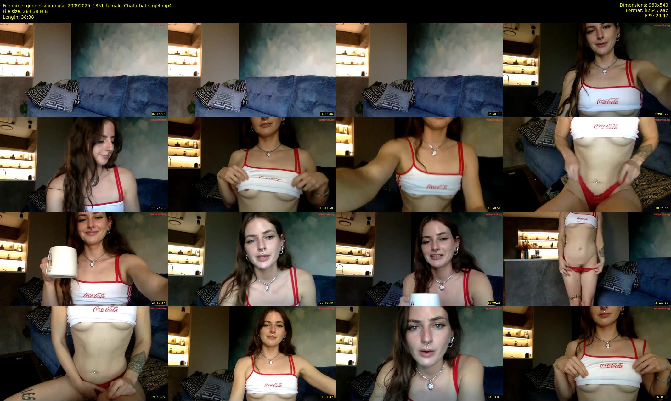 goddessmiamuse — 39 minute Chaturbate female cam show recording, 480p, Sep 20, 2025