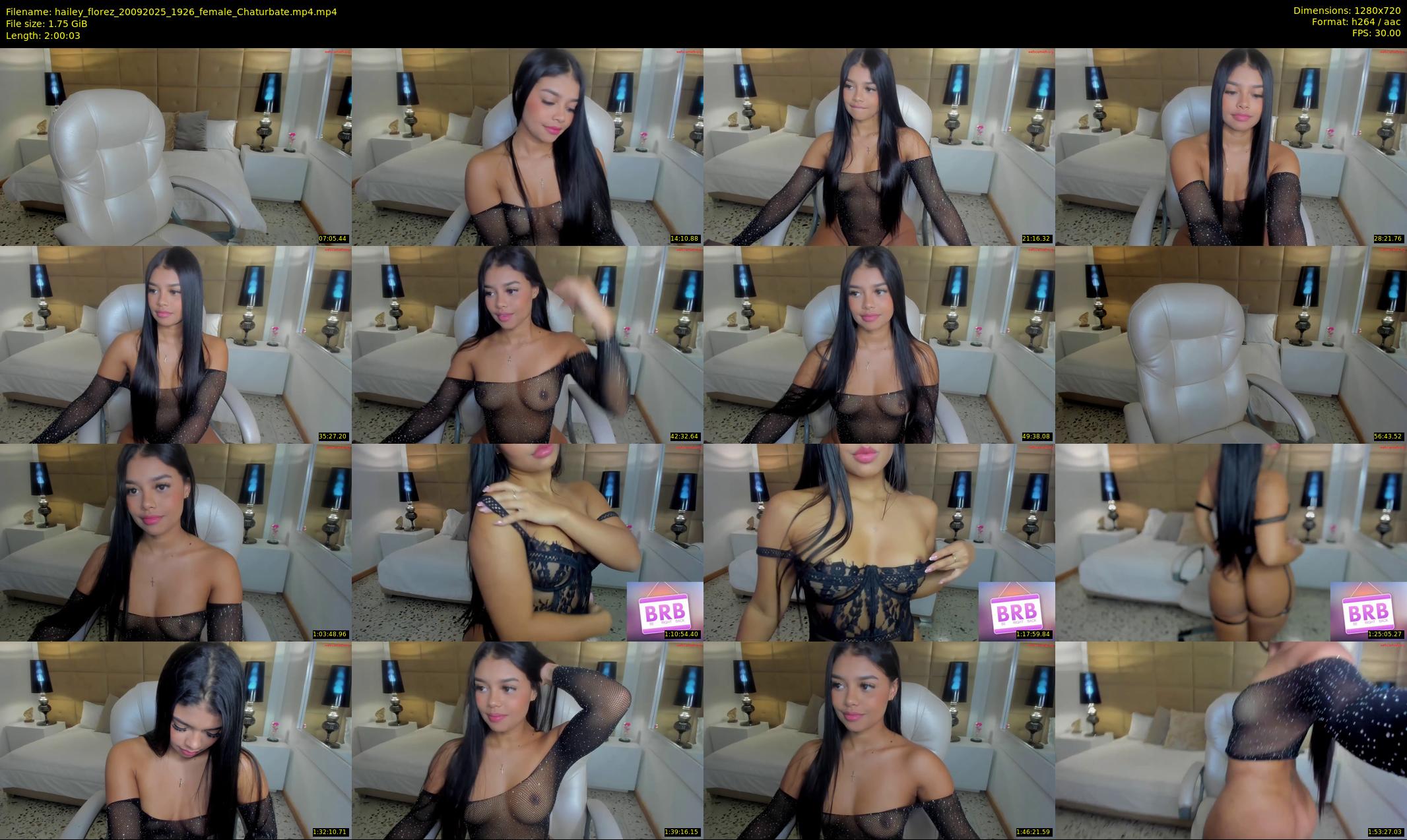 hailey_florez — 121 minute Chaturbate female cam show recording, 720p, Sep 20, 2025