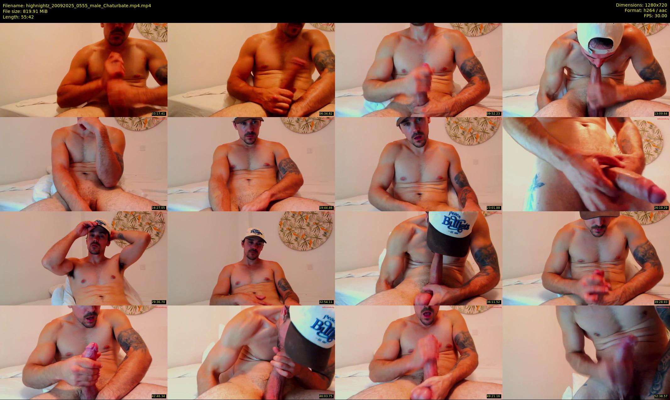 highnightz — 56 minute Chaturbate male cam show recording, 720p, Sep 20, 2025