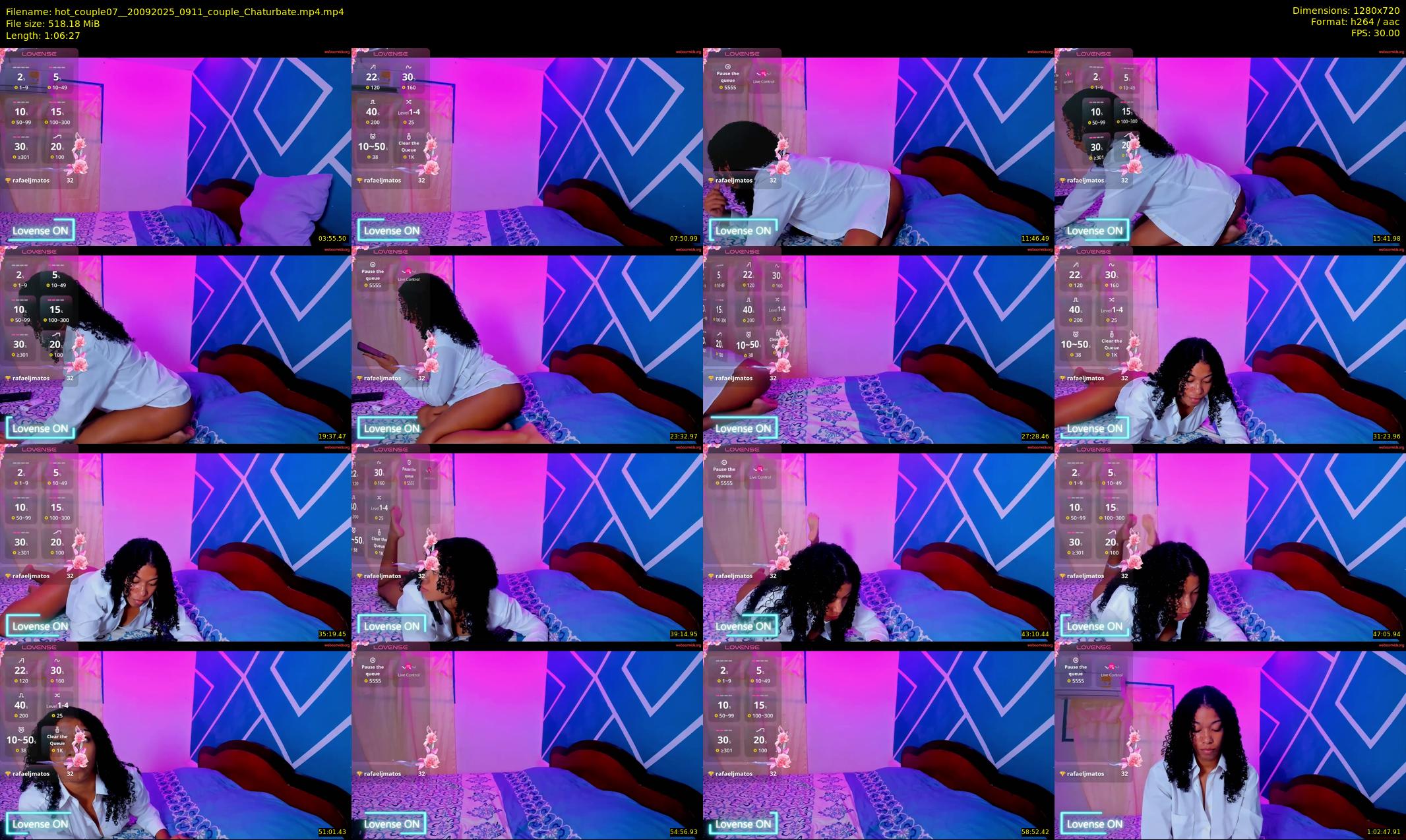 hot_couple07_ — 67 minute Chaturbate couple cam show recording, 720p, Sep 20, 2025