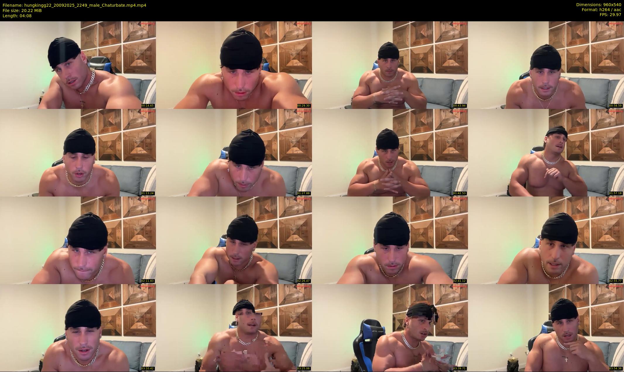 hungkingg22 — 5 minute Chaturbate male cam show recording, 480p, Sep 20, 2025