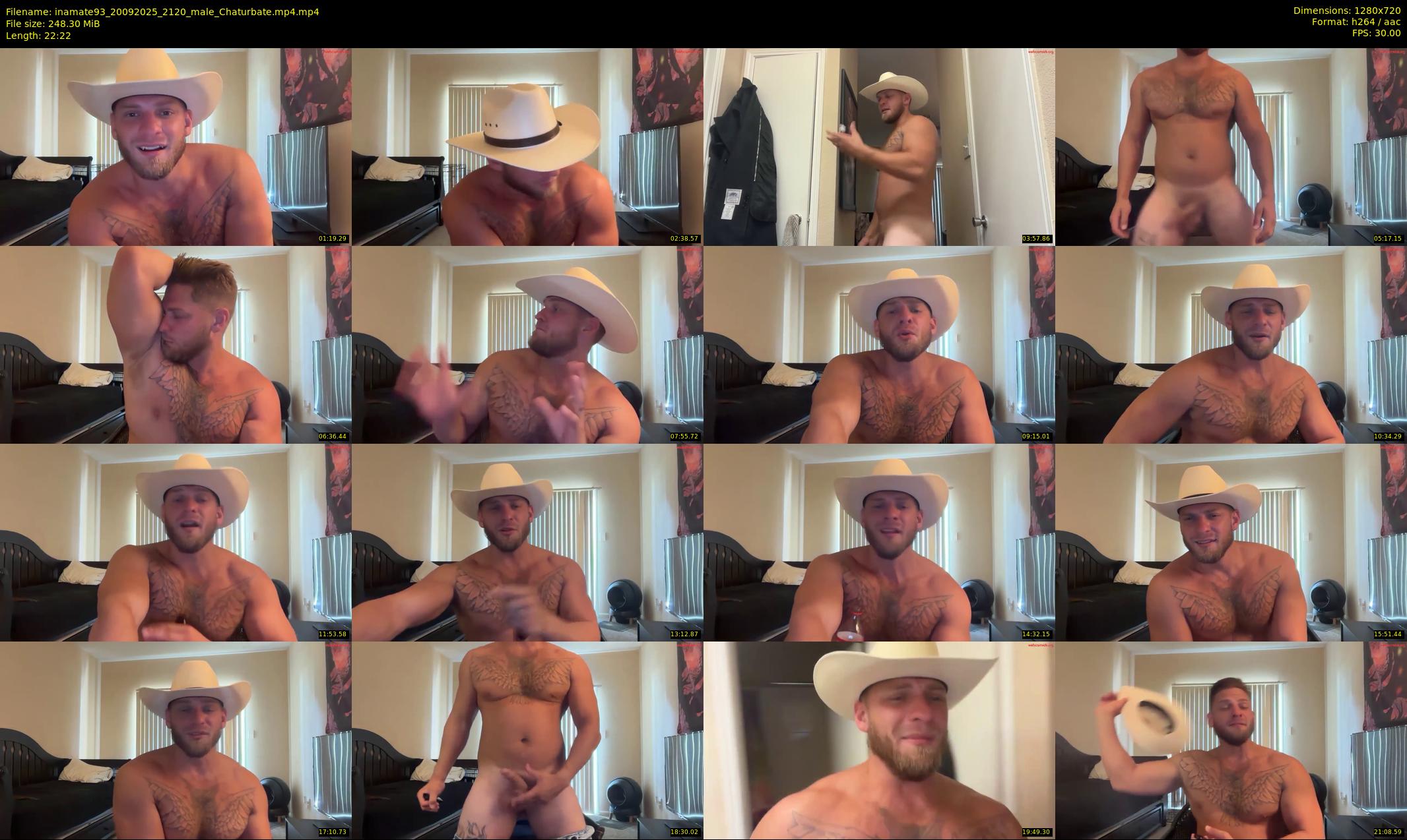 inamate93 — 23 minute Chaturbate male cam show recording, 720p, Sep 20, 2025