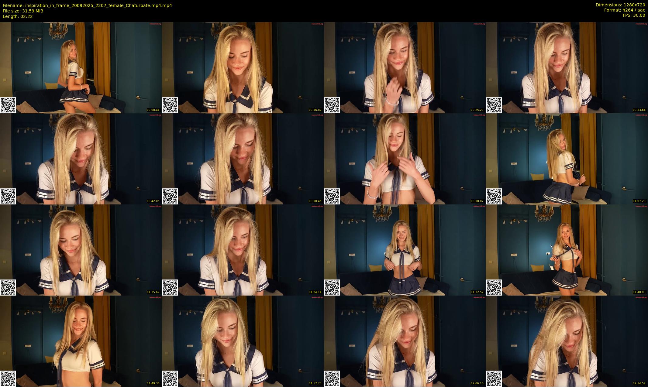 inspiration_in_frame — 3 minute Chaturbate female cam show recording, 720p, Sep 20, 2025