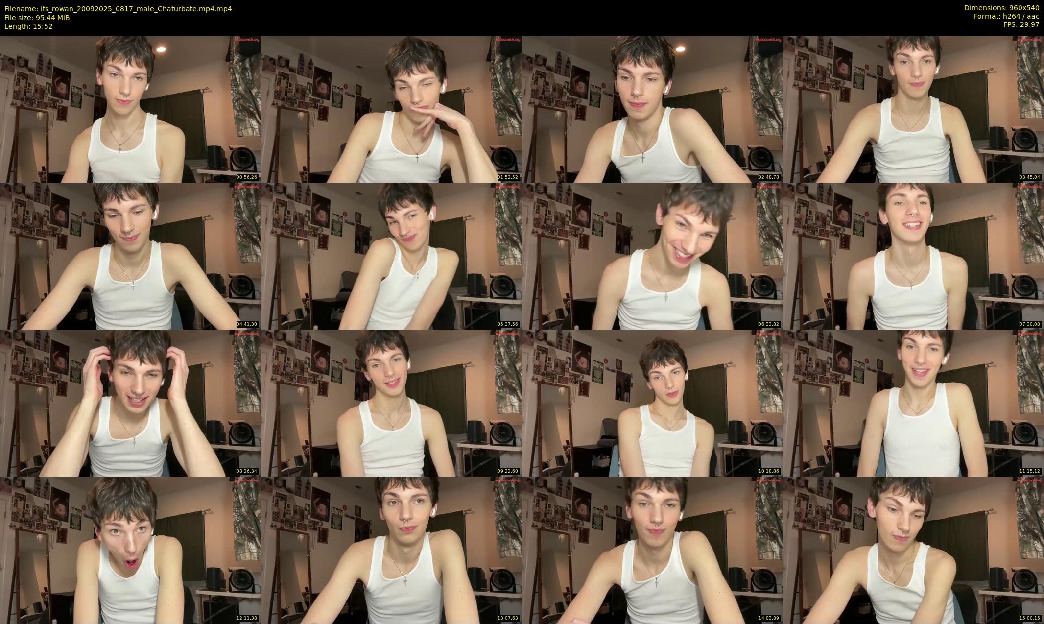its_rowan — 16 minute Chaturbate male cam show recording, 480p, Sep 20, 2025