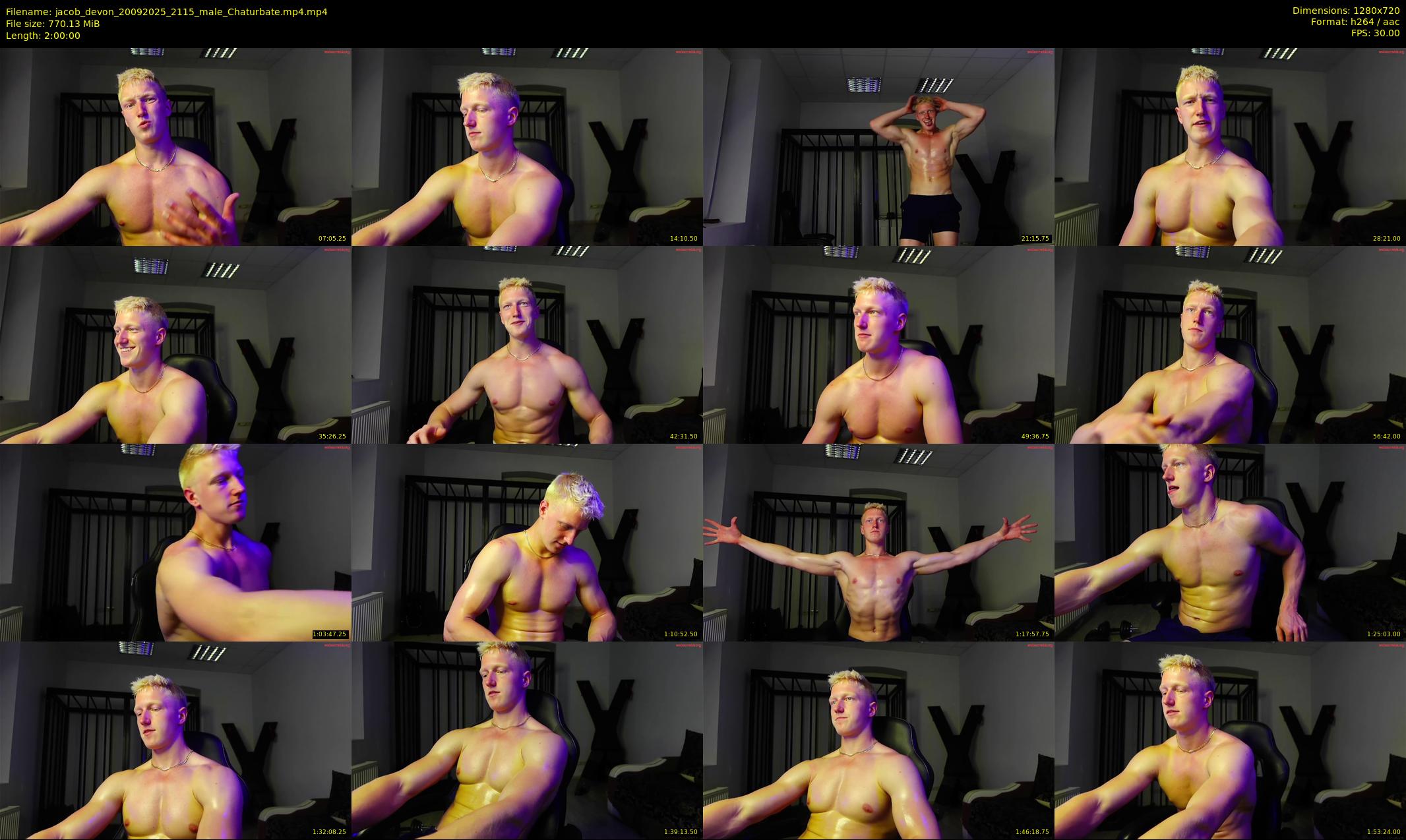 jacob_devon — 120 minute Chaturbate male cam show recording, 720p, Sep 20, 2025