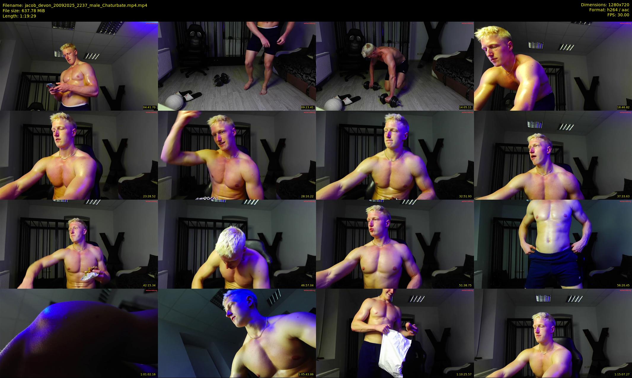 jacob_devon — 80 minute Chaturbate male cam show recording, 720p, Sep 20, 2025