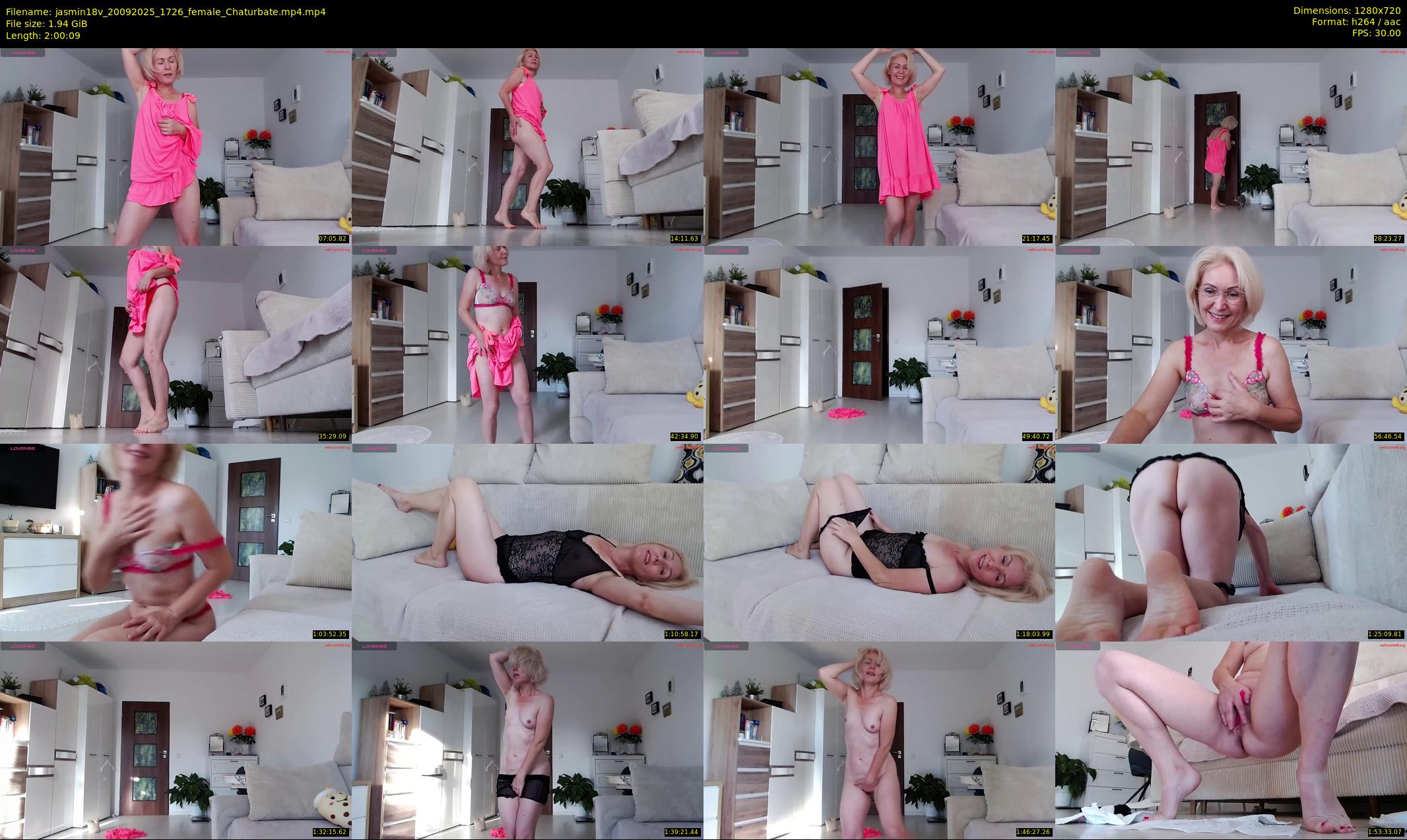 jasmin18v — 121 minute Chaturbate female cam show recording, 720p, Sep 20, 2025