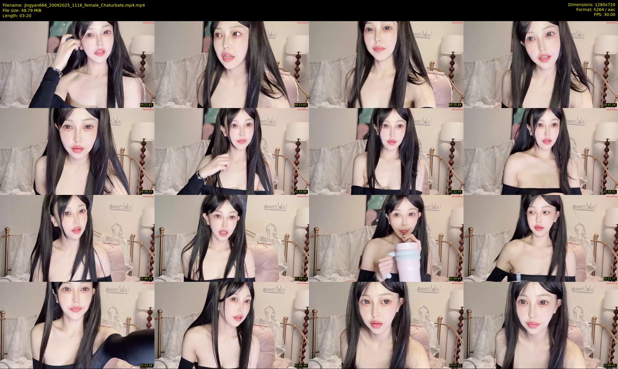 jingyan666 — 4 minute Chaturbate female cam show recording, 720p, Sep 20, 2025