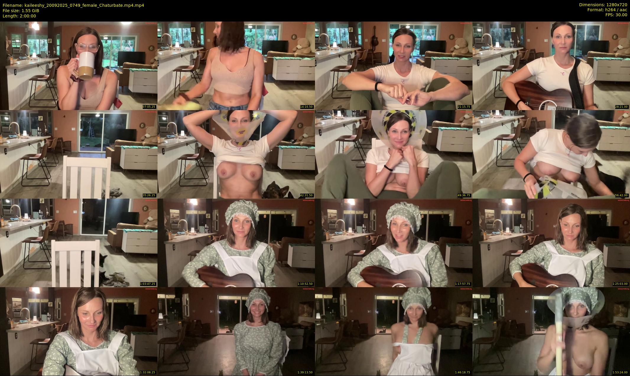 kaileeshy — 120 minute Chaturbate female cam show recording, 720p, Sep 20, 2025