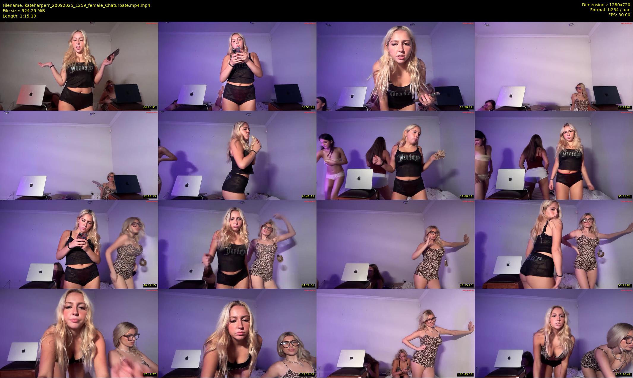kateharperr — 76 minute Chaturbate female cam show recording, 720p, Sep 20, 2025