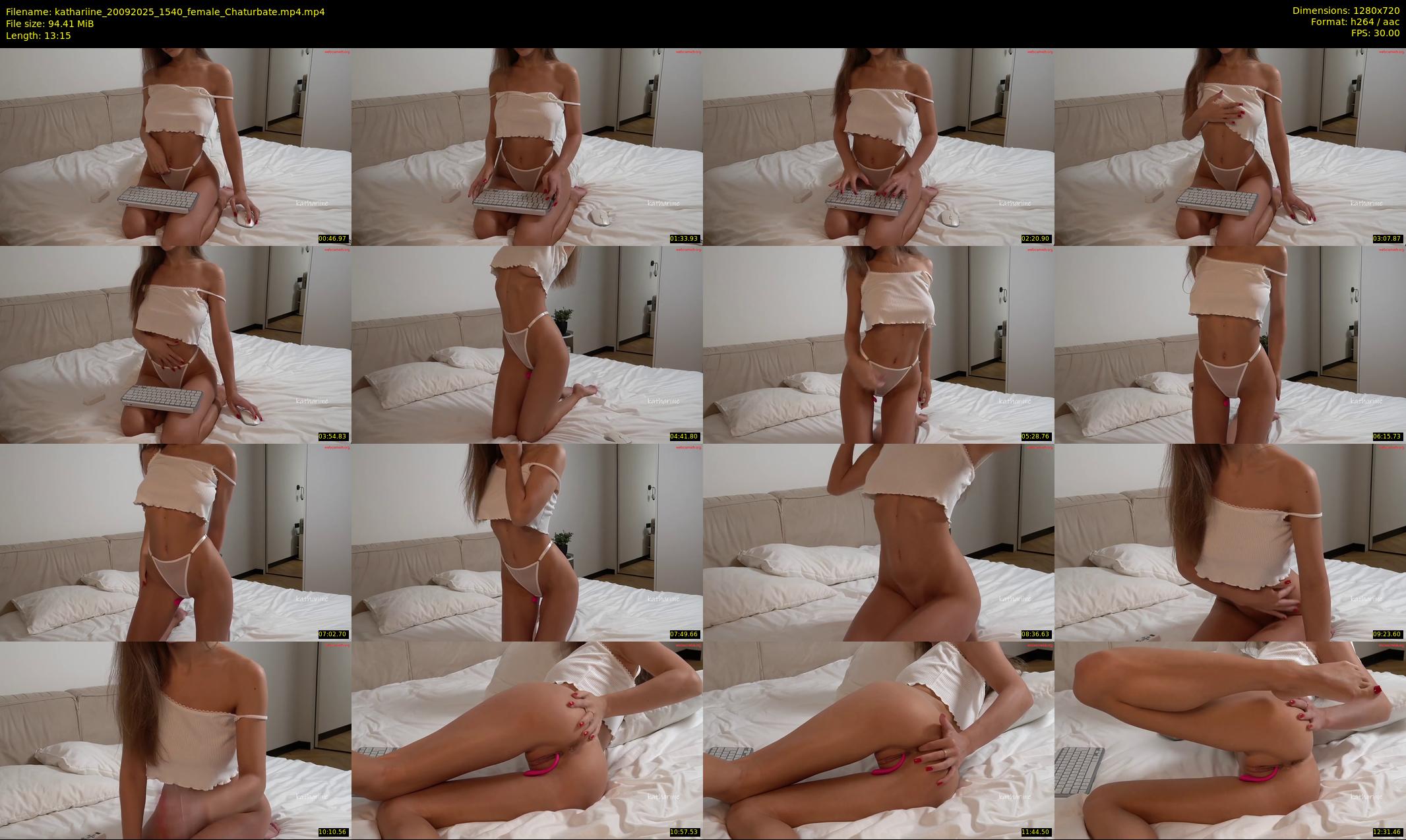 kathariine — 14 minute Chaturbate female cam show recording, 720p, Sep 20, 2025