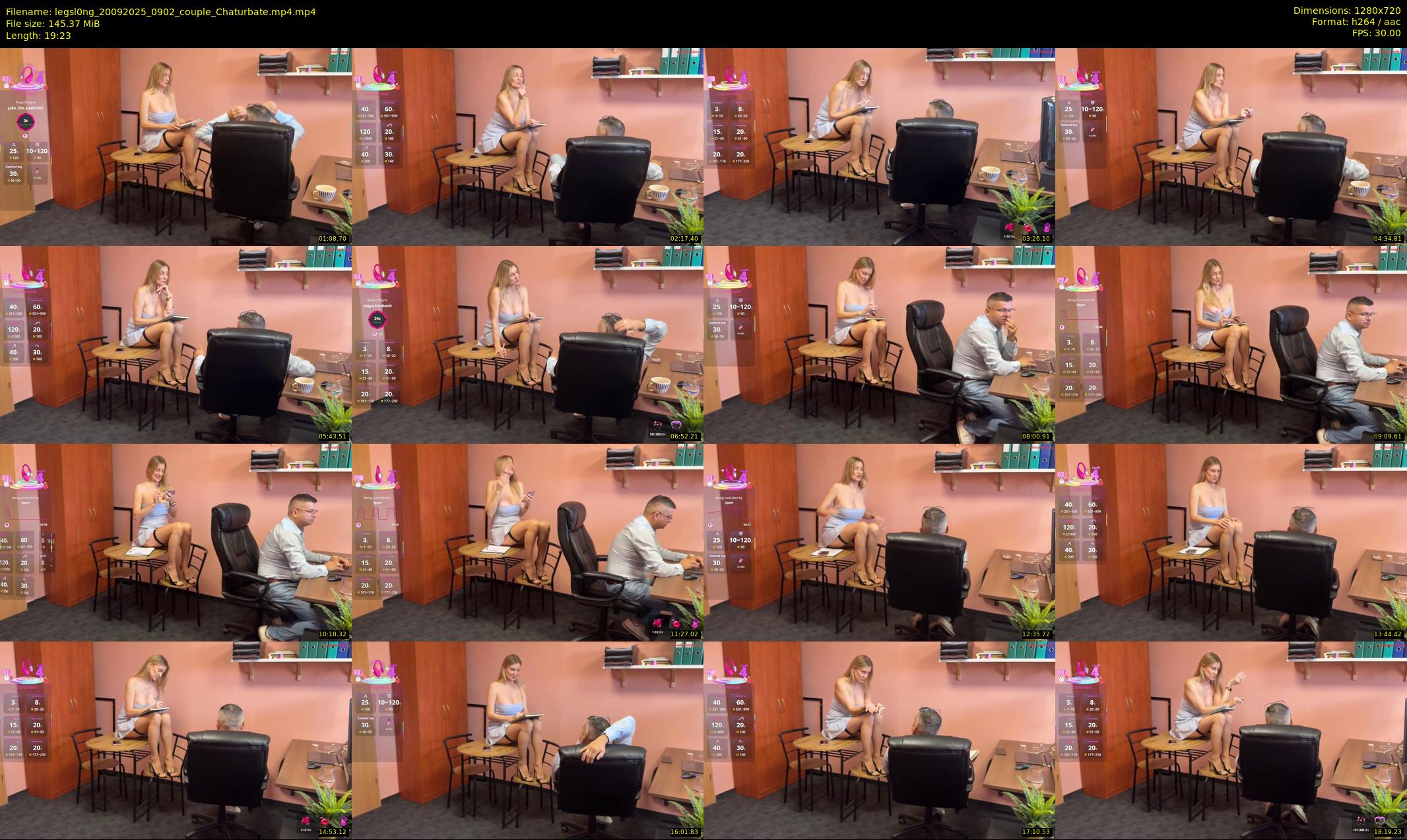 legsl0ng — 20 minute Chaturbate couple cam show recording, 720p, Sep 20, 2025
