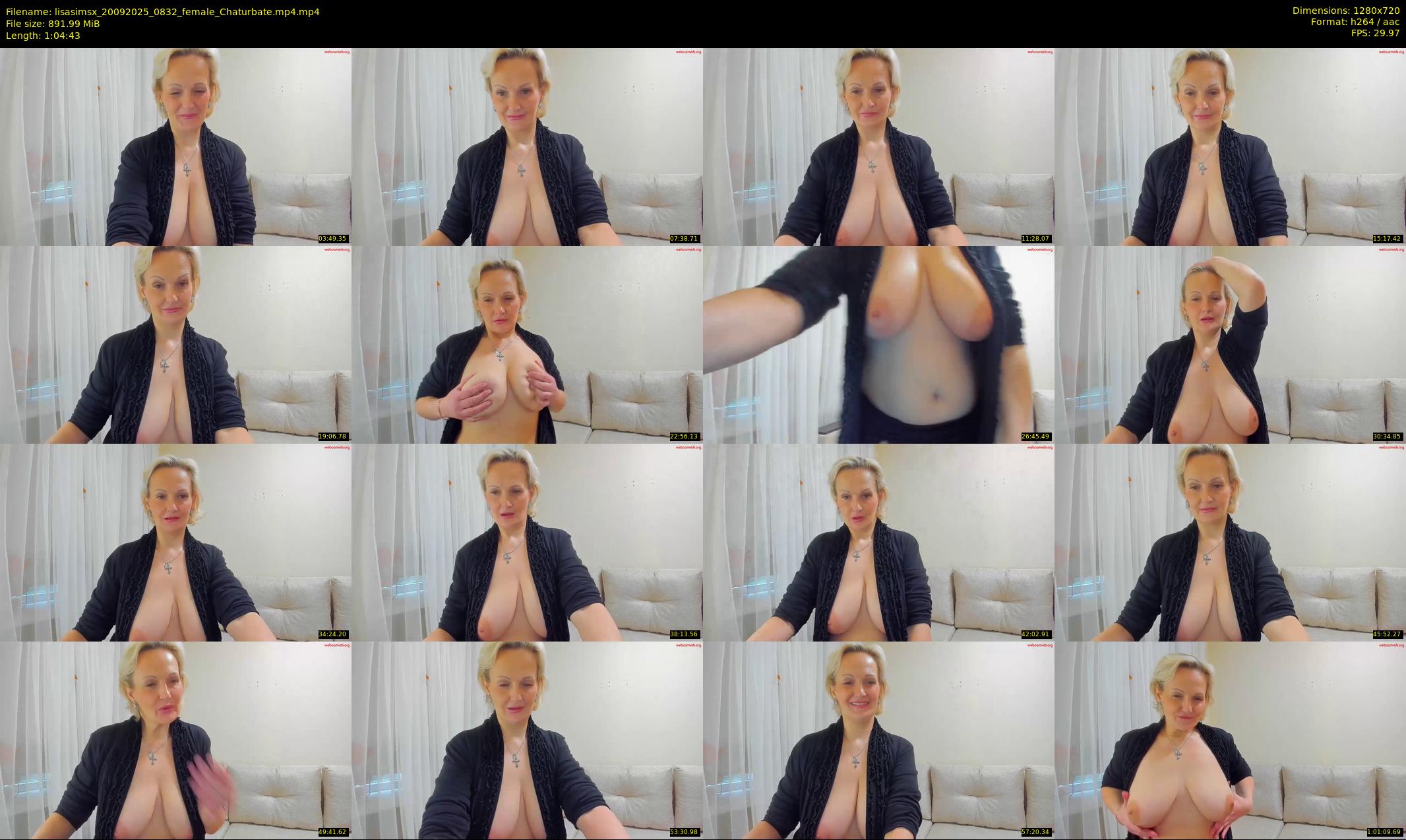 lisasimsx — 65 minute Chaturbate female cam show recording, 720p, Sep 20, 2025