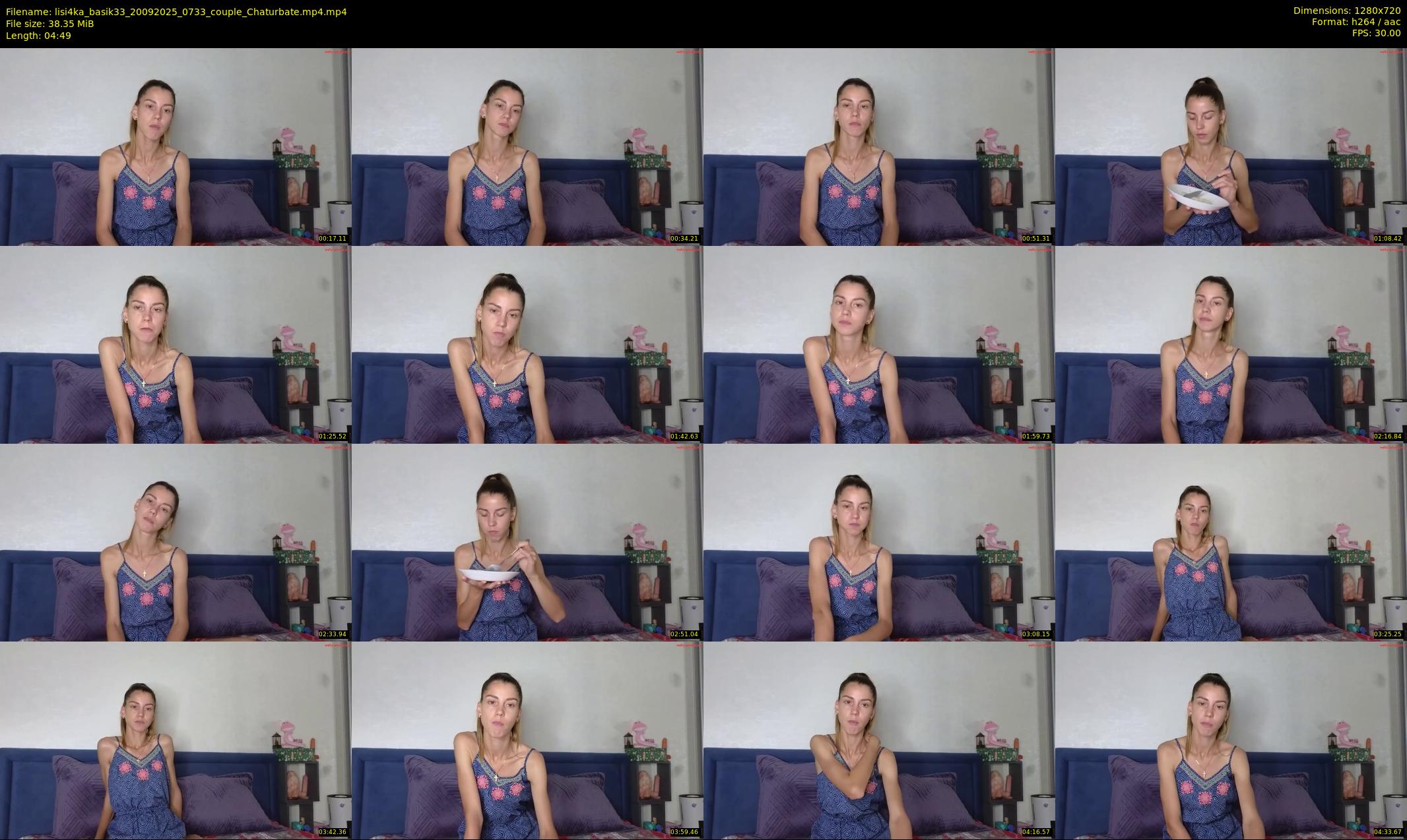 lisi4ka_basik33 — 5 minute Chaturbate couple cam show recording, 720p, Sep 20, 2025