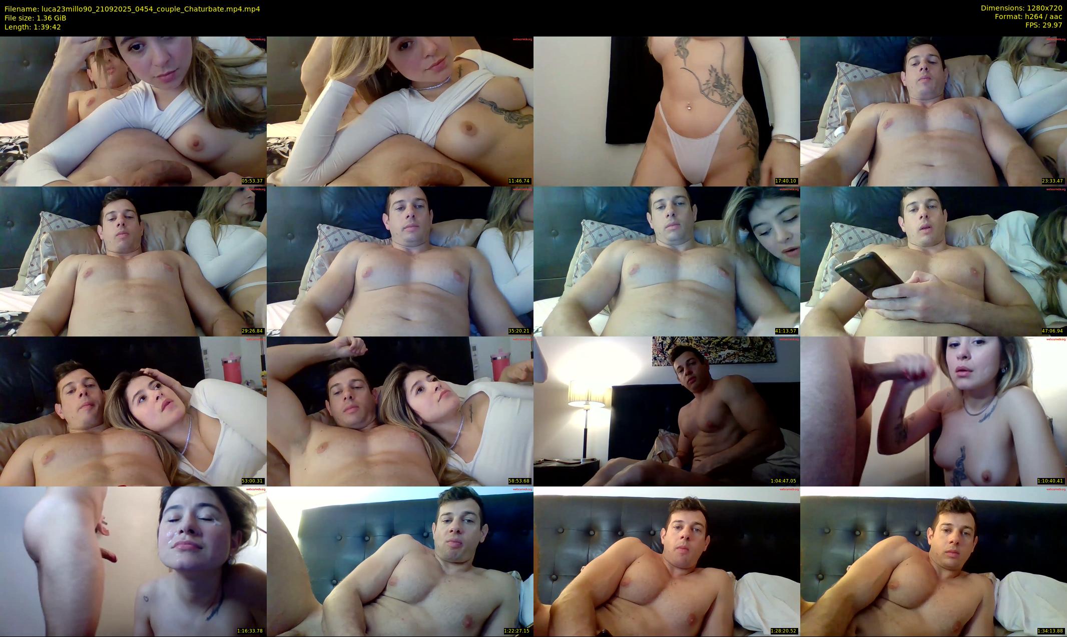 luca23millo90 — 100 minute Chaturbate male cam show recording, 720p, Sep 21, 2025