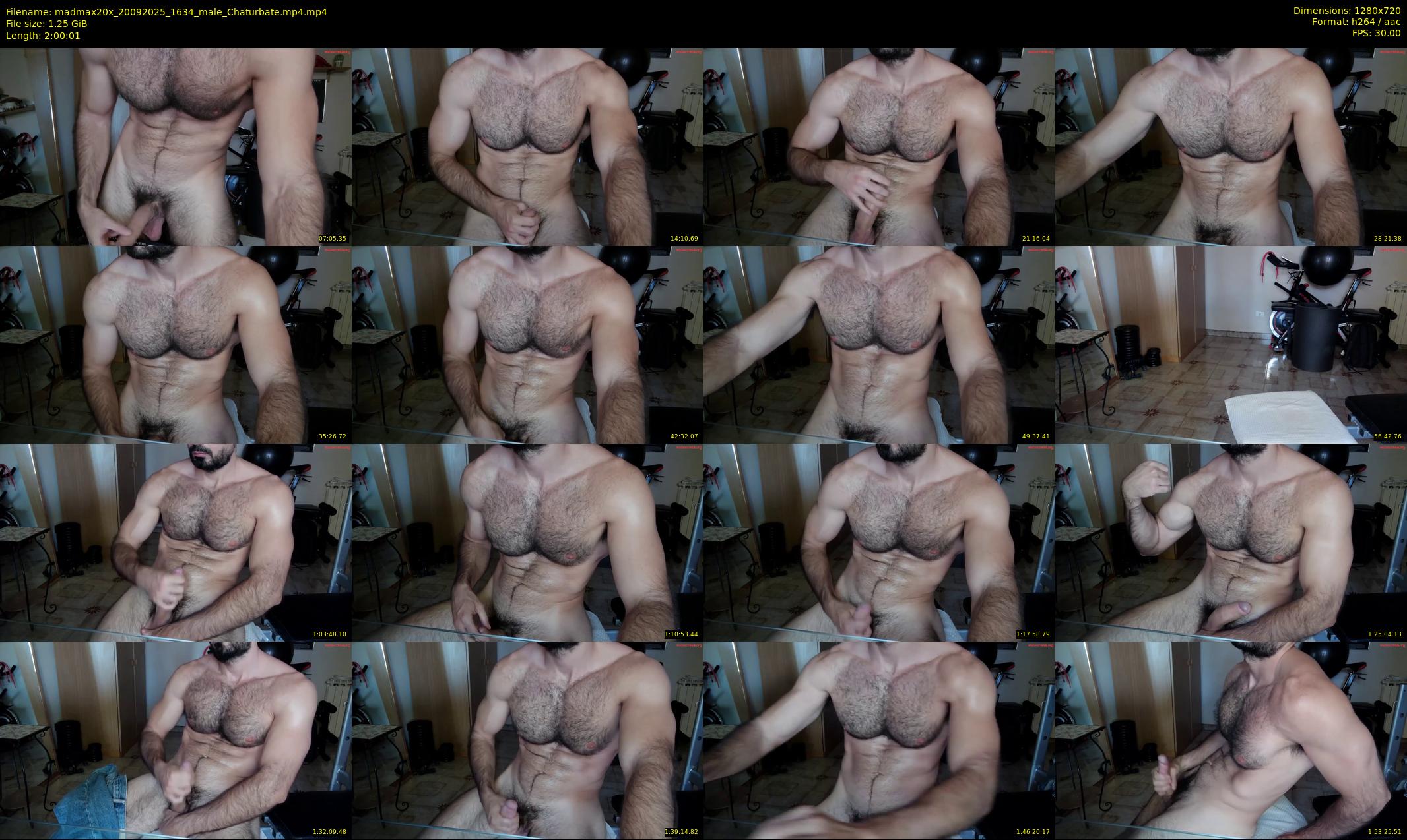 madmax20x — 121 minute Chaturbate male cam show recording, 720p, Sep 20, 2025