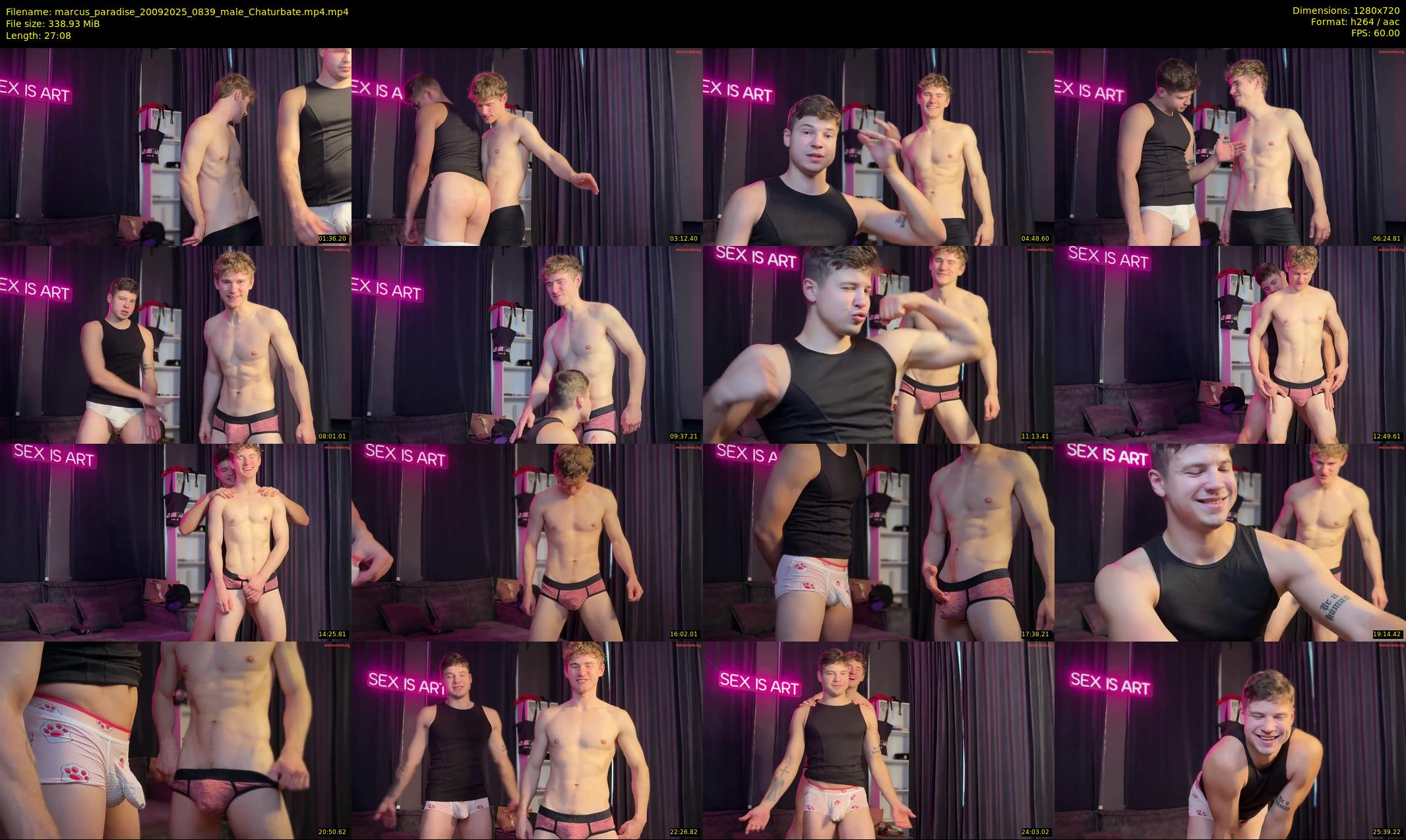 marcus_paradise — 28 minute Chaturbate male cam show recording, 720p, Sep 20, 2025