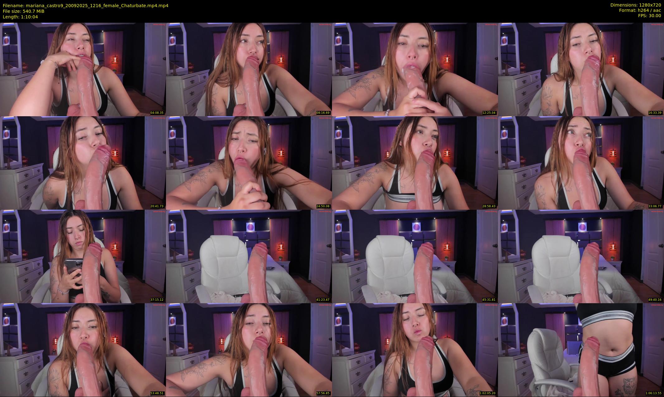 mariana_castro9 — 71 minute Chaturbate female cam show recording, 720p, Sep 20, 2025