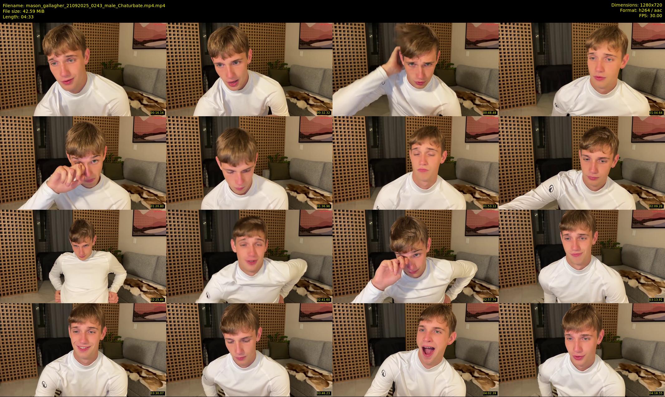 mason_gallagher — 5 minute Chaturbate male cam show recording, 720p, Sep 21, 2025