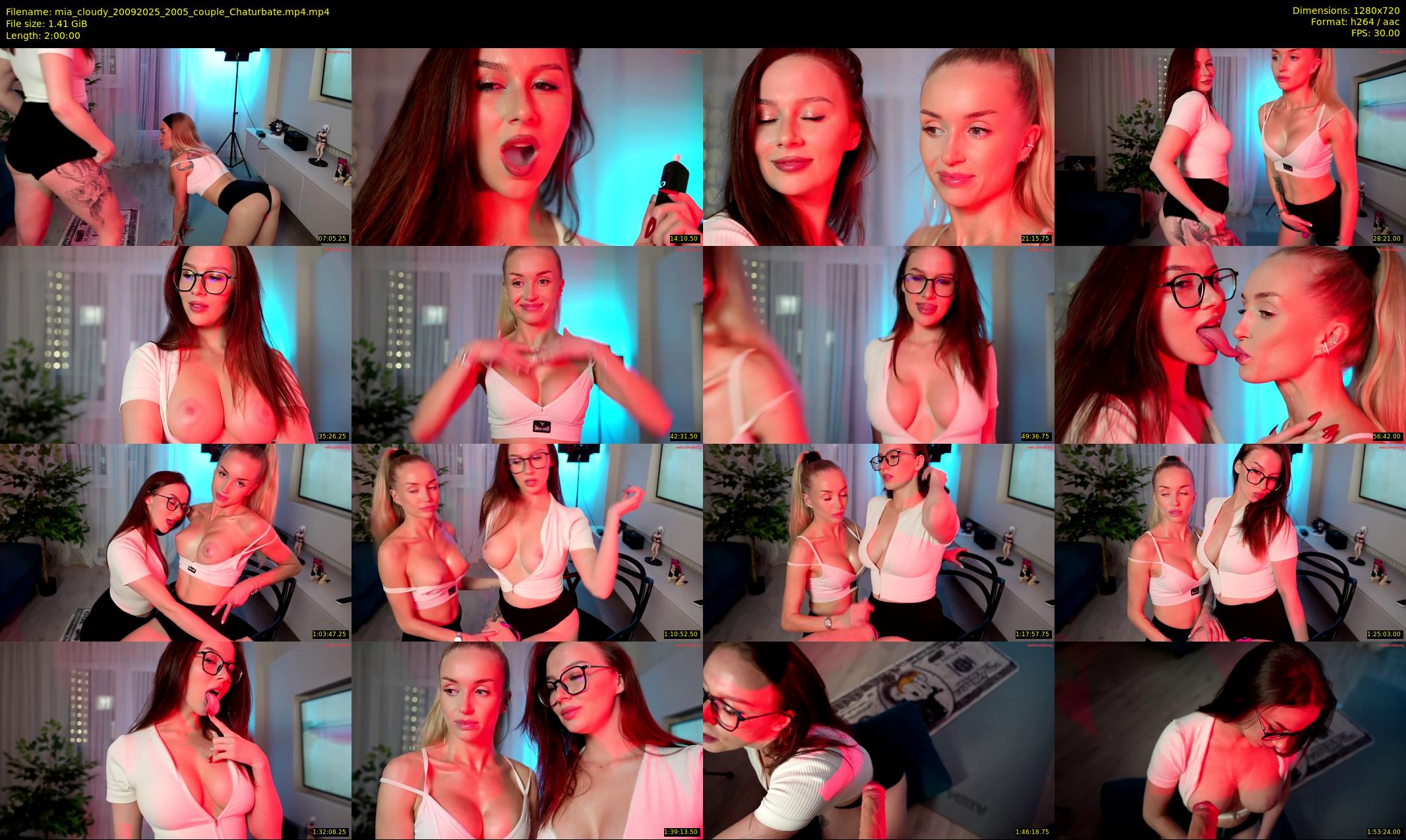 mia_cloudy — 120 minute Chaturbate female cam show recording, 720p, Sep 20, 2025