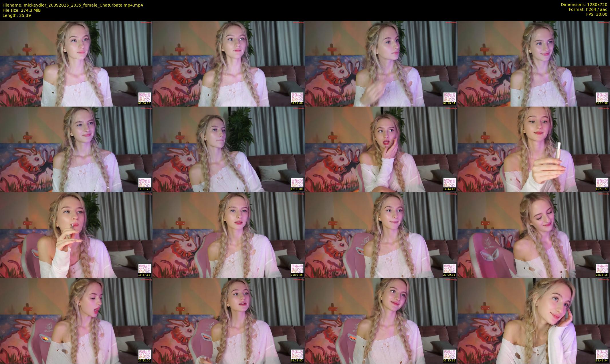 mickeydior — 36 minute Chaturbate female cam show recording, 720p, Sep 20, 2025