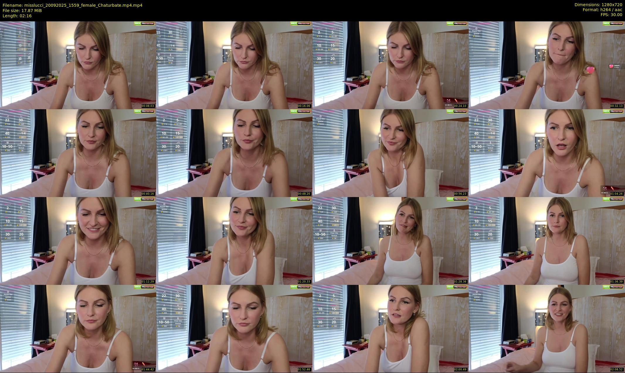 misslucci — 3 minute Chaturbate female cam show recording, 720p, Sep 20, 2025