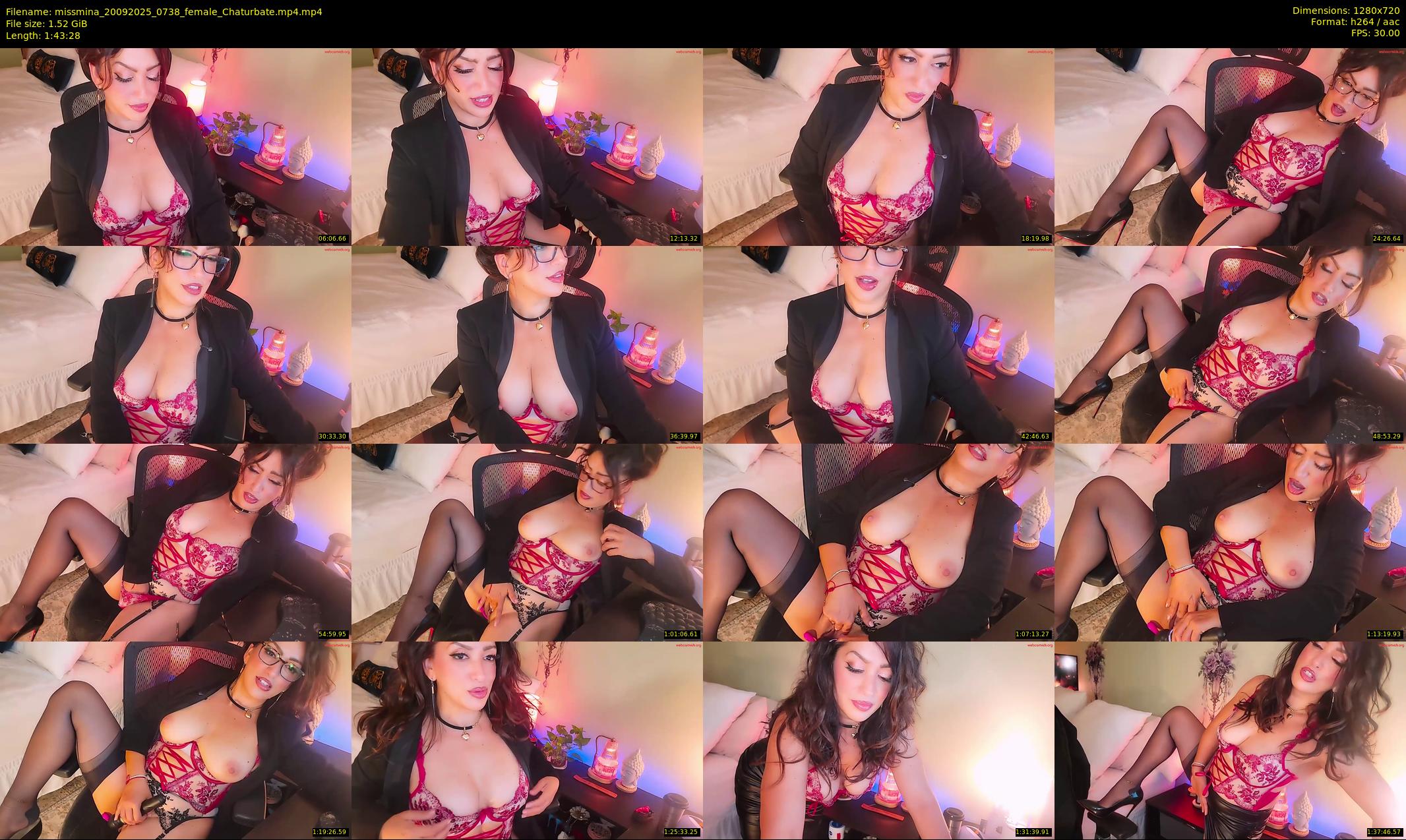 missmina — 104 minute Chaturbate female cam show recording, 720p, Sep 20, 2025