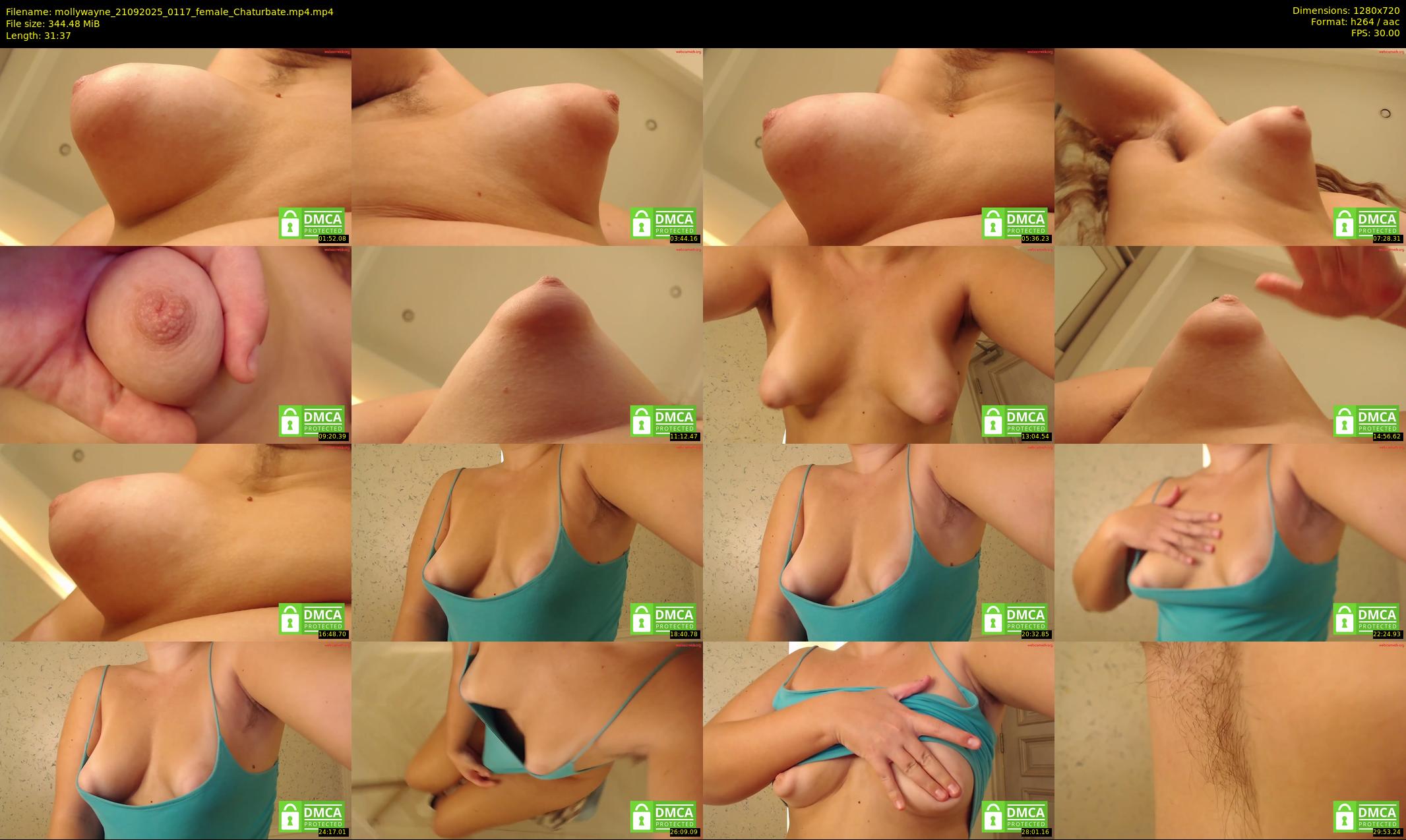 mollywayne — 32 minute Chaturbate female cam show recording, 720p, Sep 21, 2025