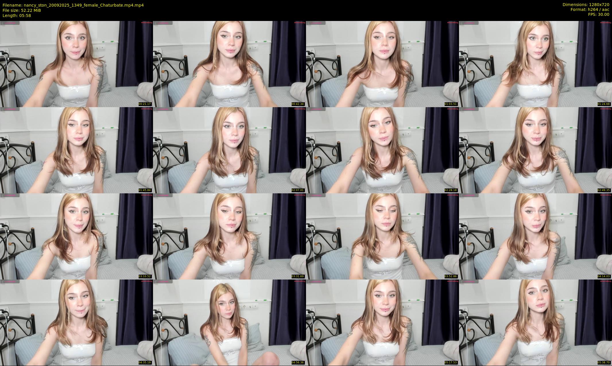 nancy_ston — 6 minute Chaturbate female cam show recording, 720p, Sep 20, 2025