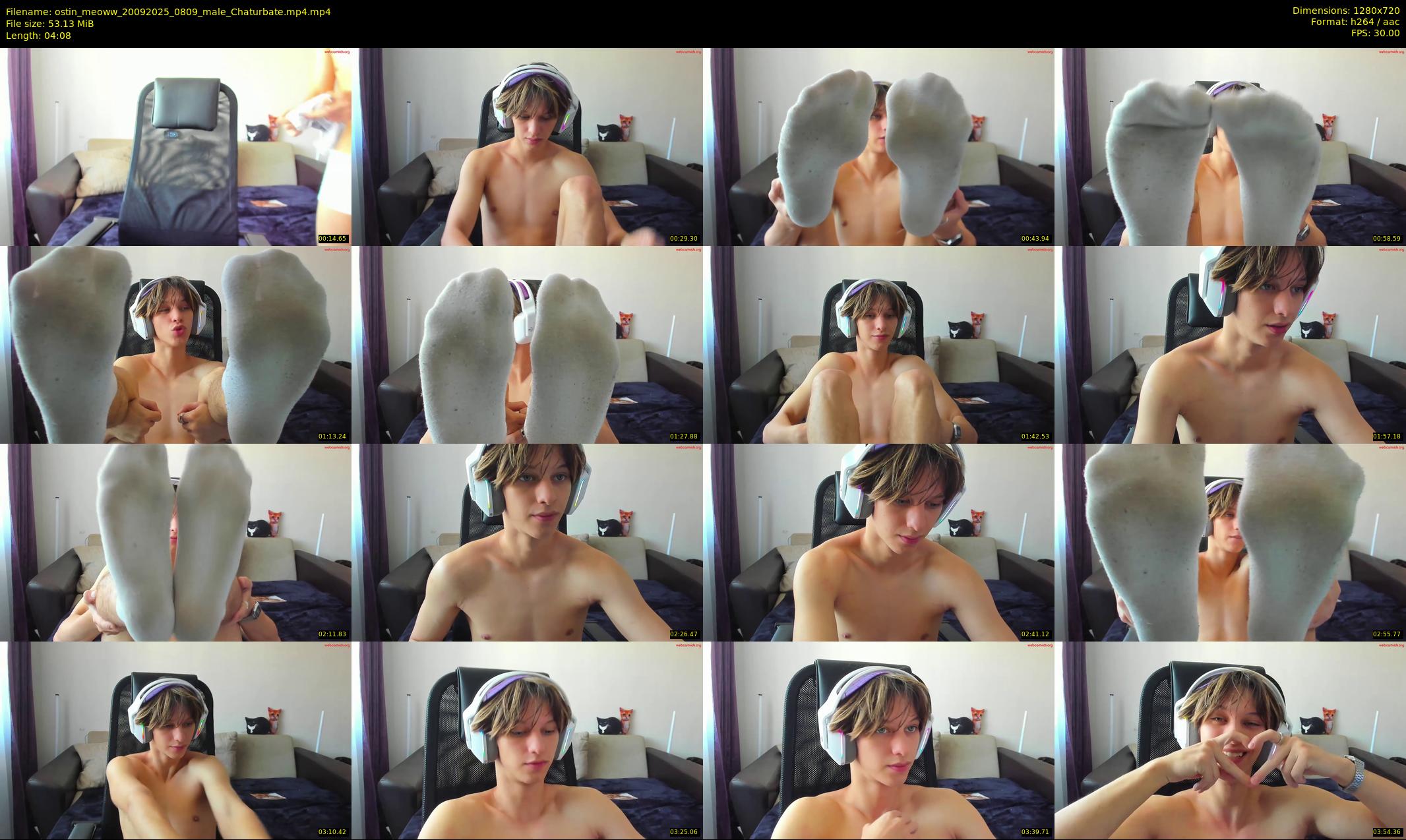 ostin_meoww — 5 minute Chaturbate male cam show recording, 720p, Sep 20, 2025