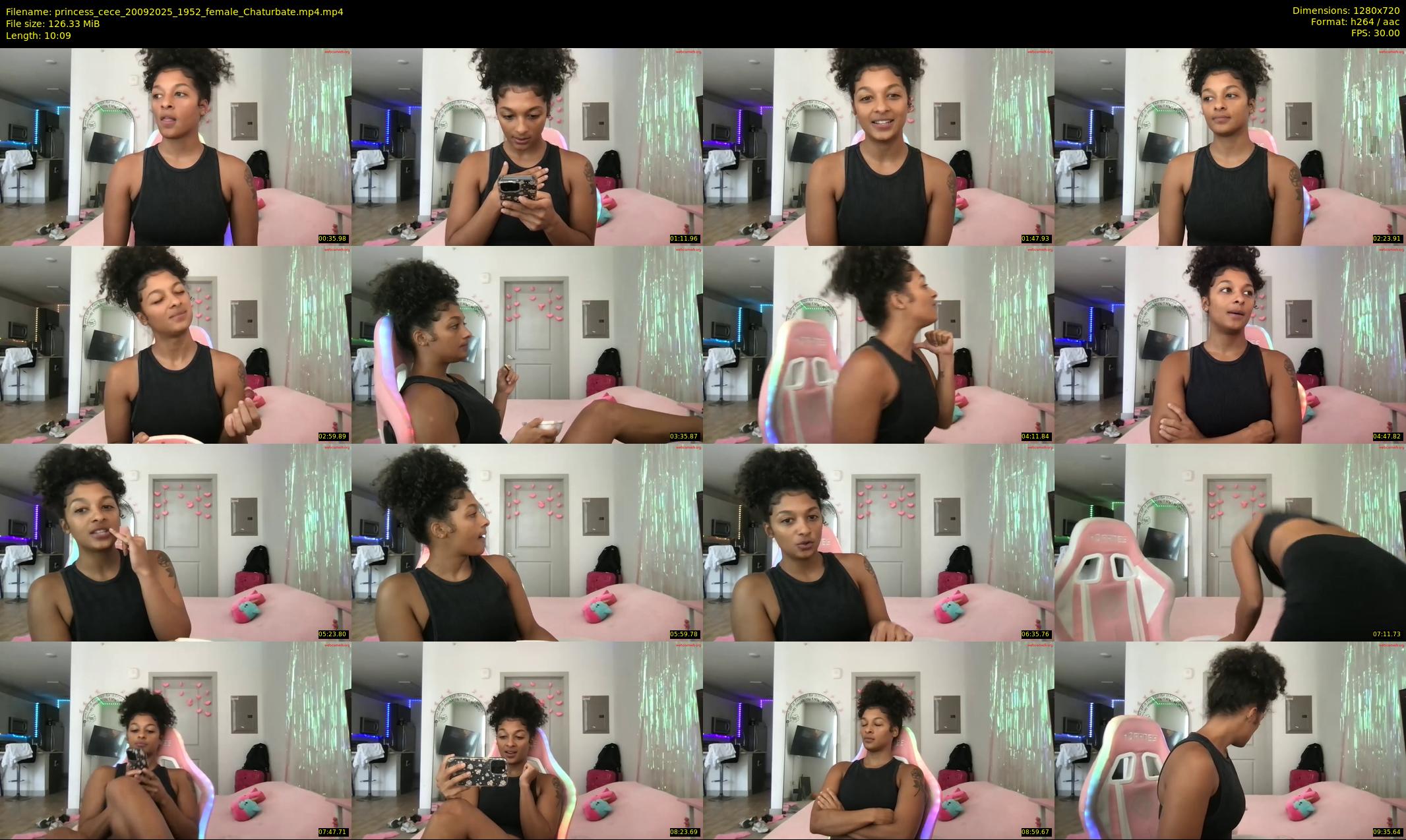 princess_cece — 11 minute Chaturbate female cam show recording, 720p, Sep 20, 2025