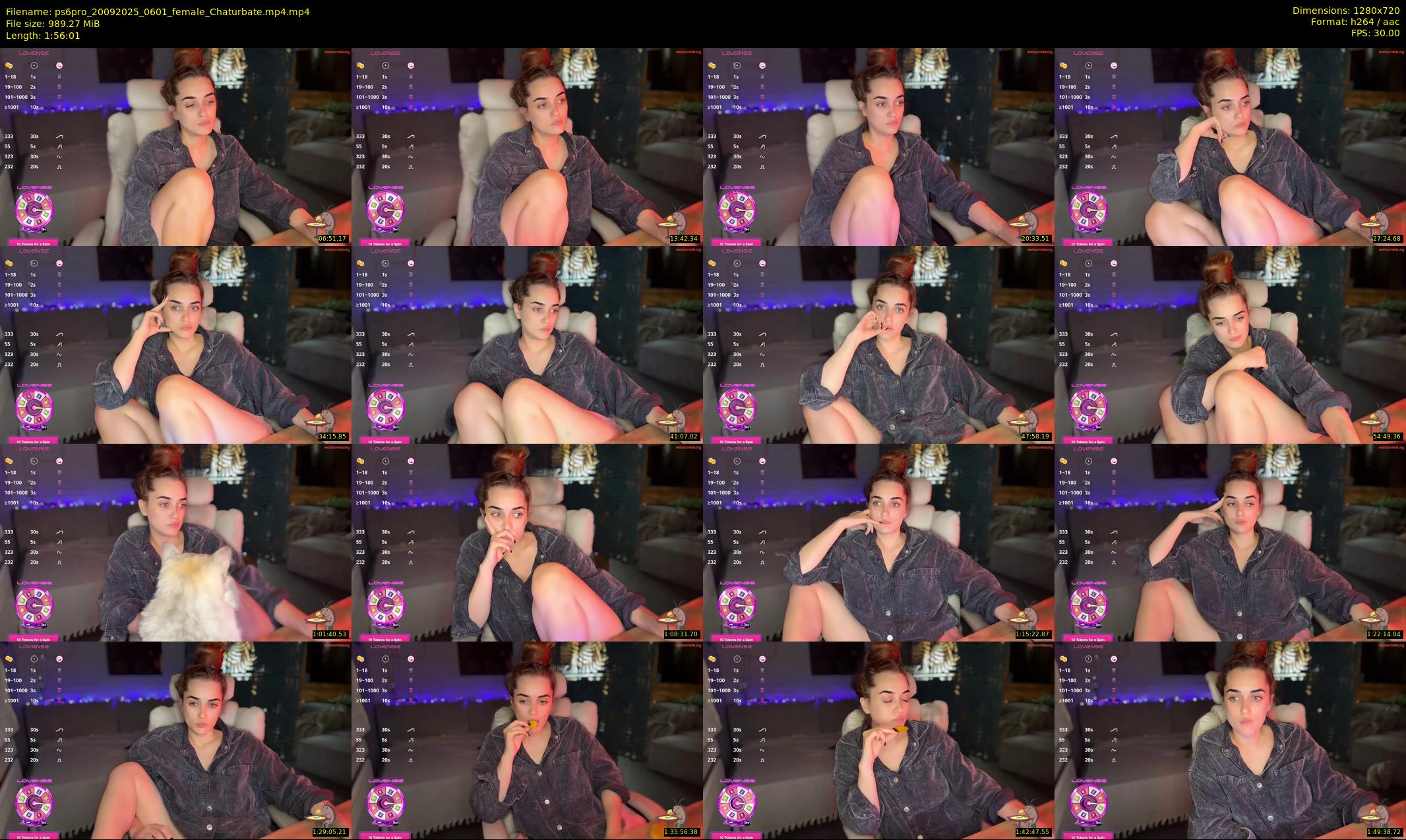 ps6pro — 117 minute Chaturbate female cam show recording, 720p, Sep 20, 2025