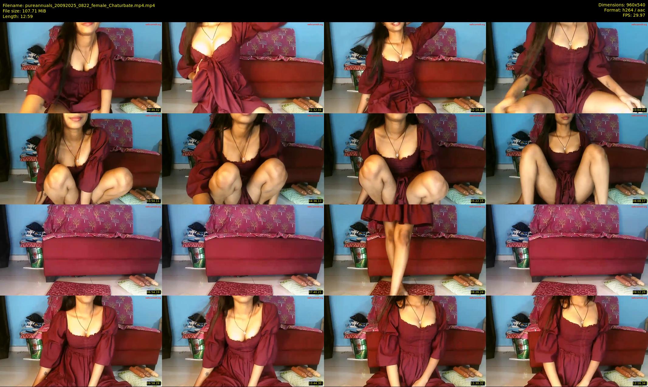 pureannuals — 13 minute Chaturbate female cam show recording, 480p, Sep 20, 2025