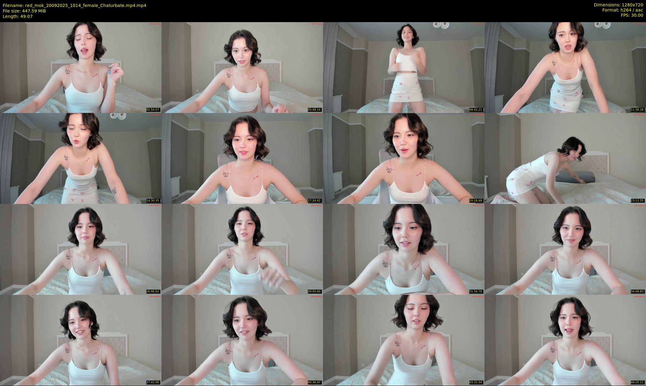 red_mok — 50 minute Chaturbate female cam show recording, 720p, Sep 20, 2025