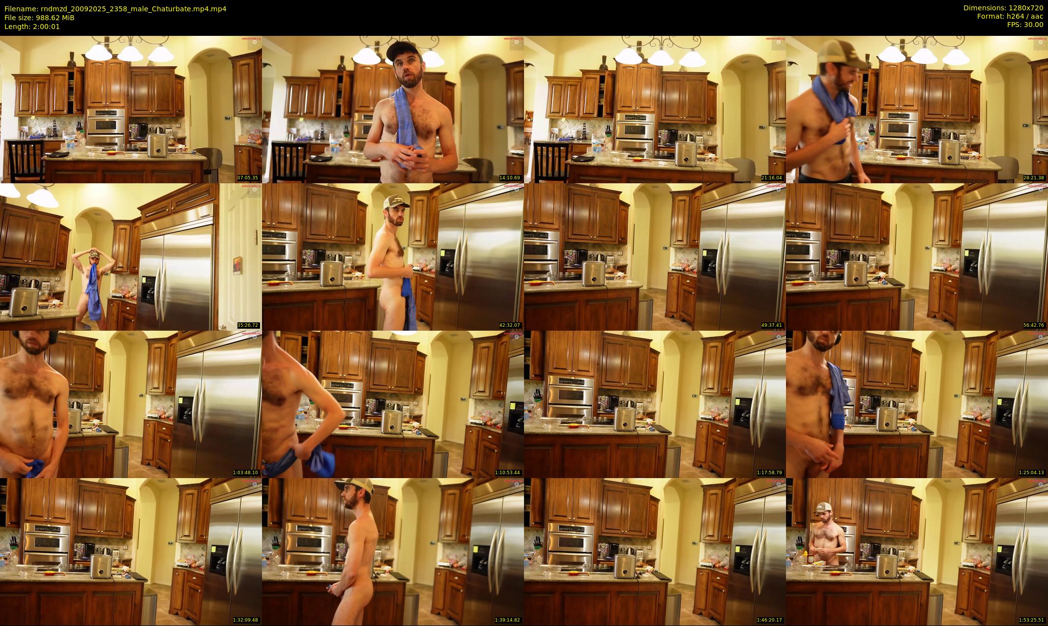 rndmzd — 121 minute Chaturbate male cam show recording, 720p, Sep 20, 2025
