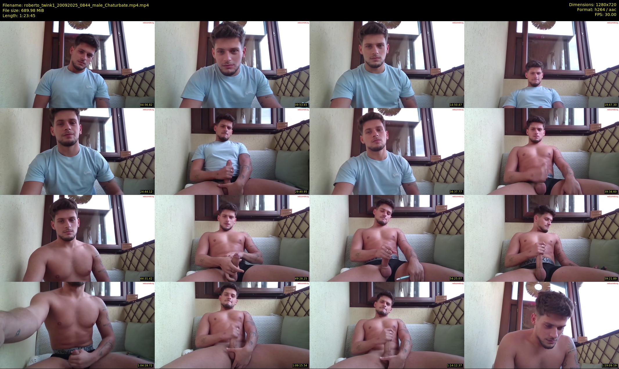 roberto_twink1 — 84 minute Chaturbate male cam show recording, 720p, Sep 20, 2025