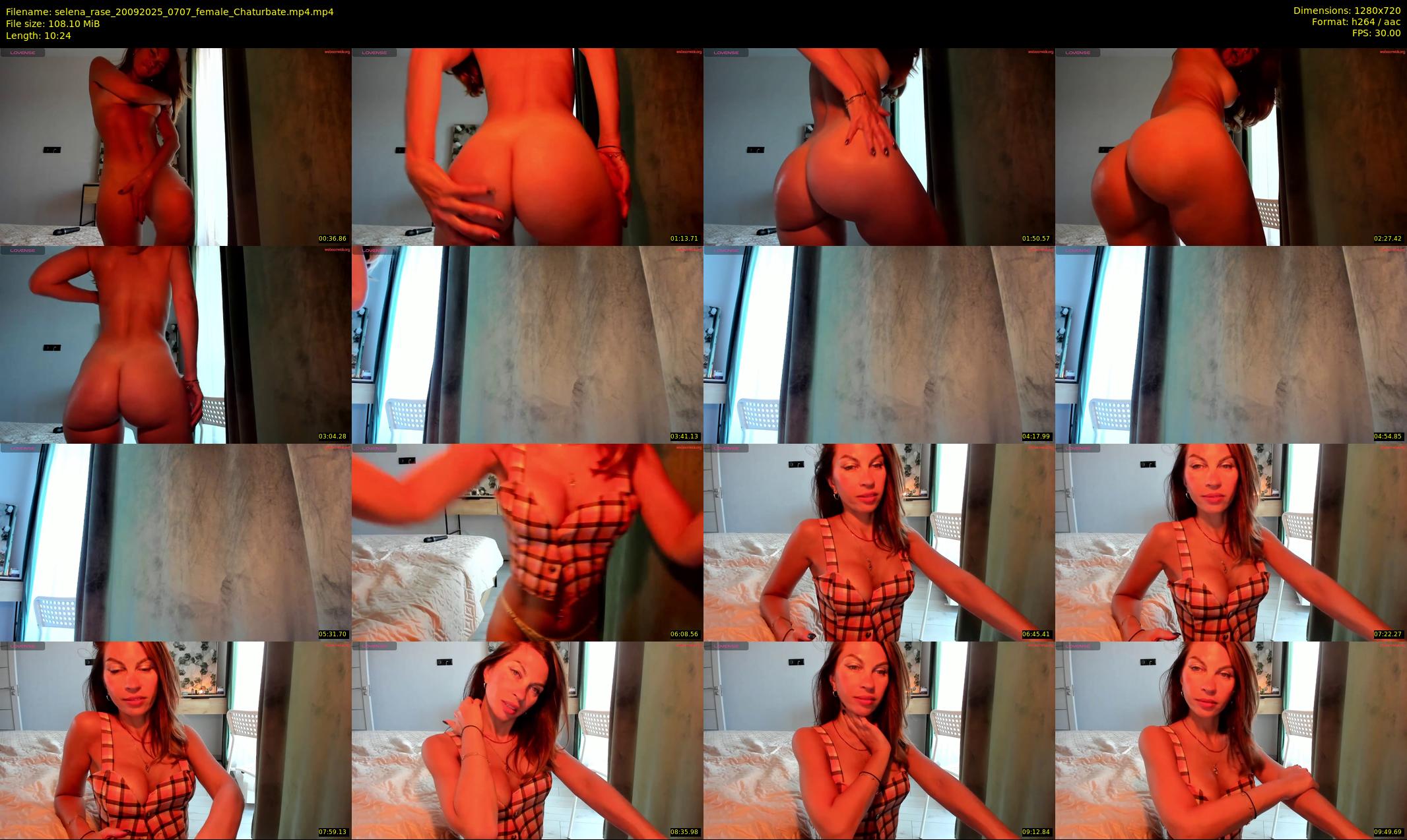 selena_rase — 11 minute Chaturbate female cam show recording, 720p, Sep 20, 2025