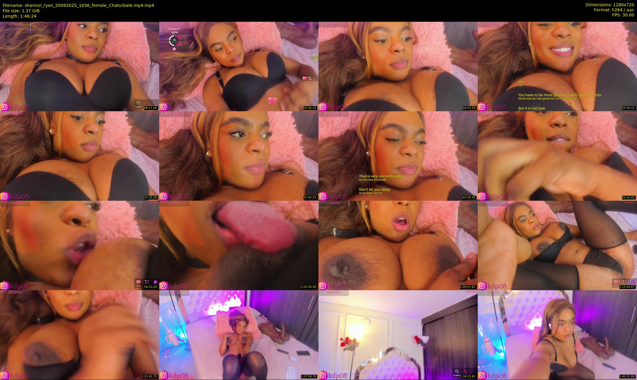 shannol_ryan — 107 minute Chaturbate female cam show recording, 720p, Sep 20, 2025