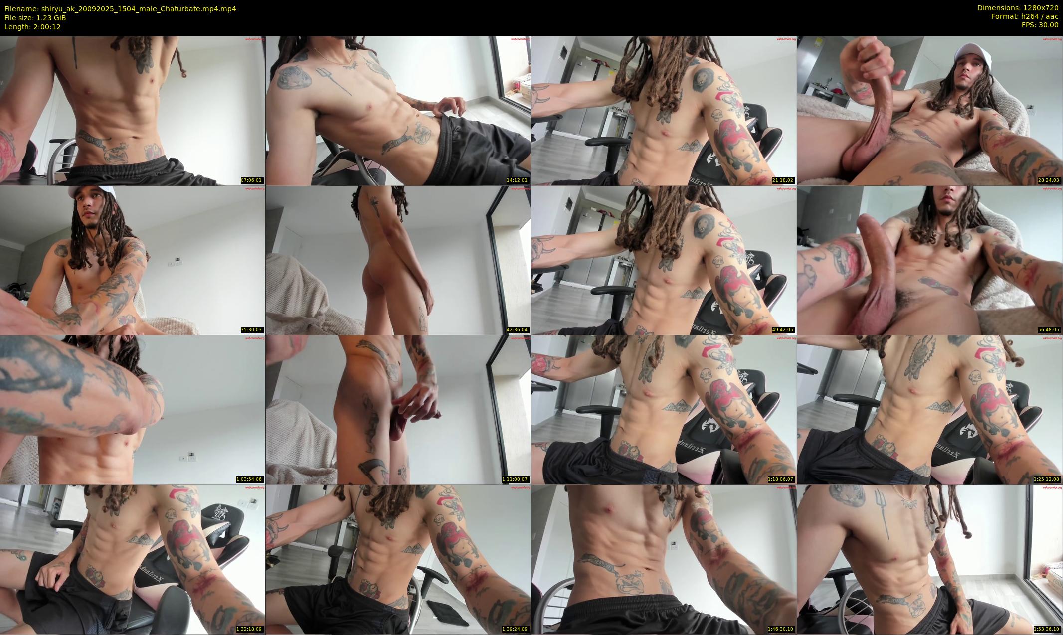 shiryu_ak — 121 minute Chaturbate male cam show recording, 720p, Sep 20, 2025