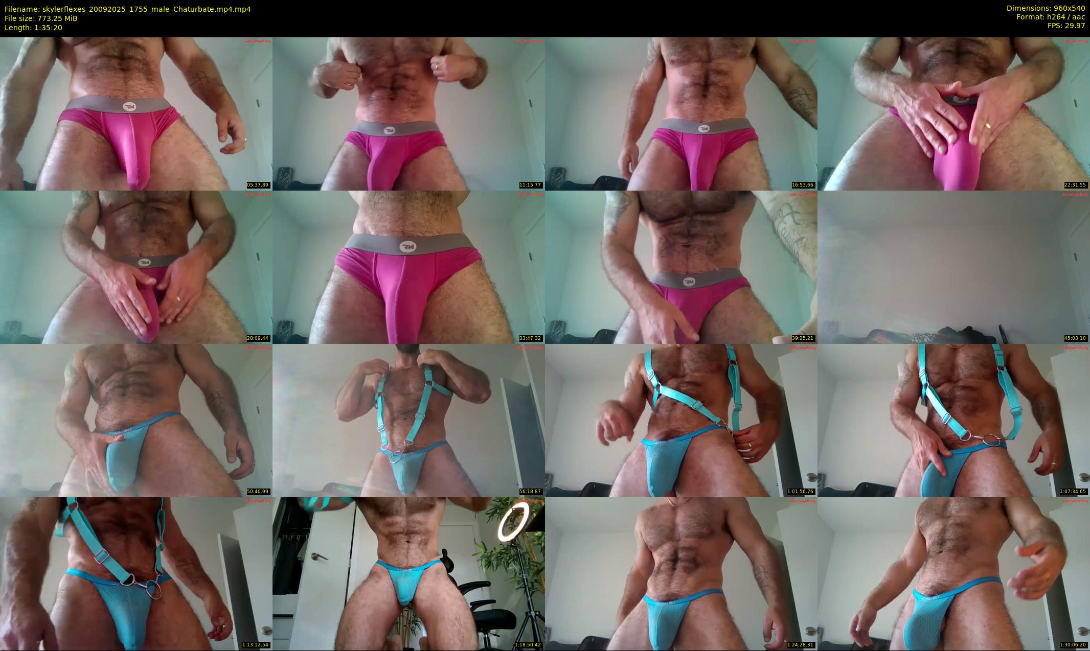skylerflexes — 96 minute Chaturbate male cam show recording, 480p, Sep 20, 2025