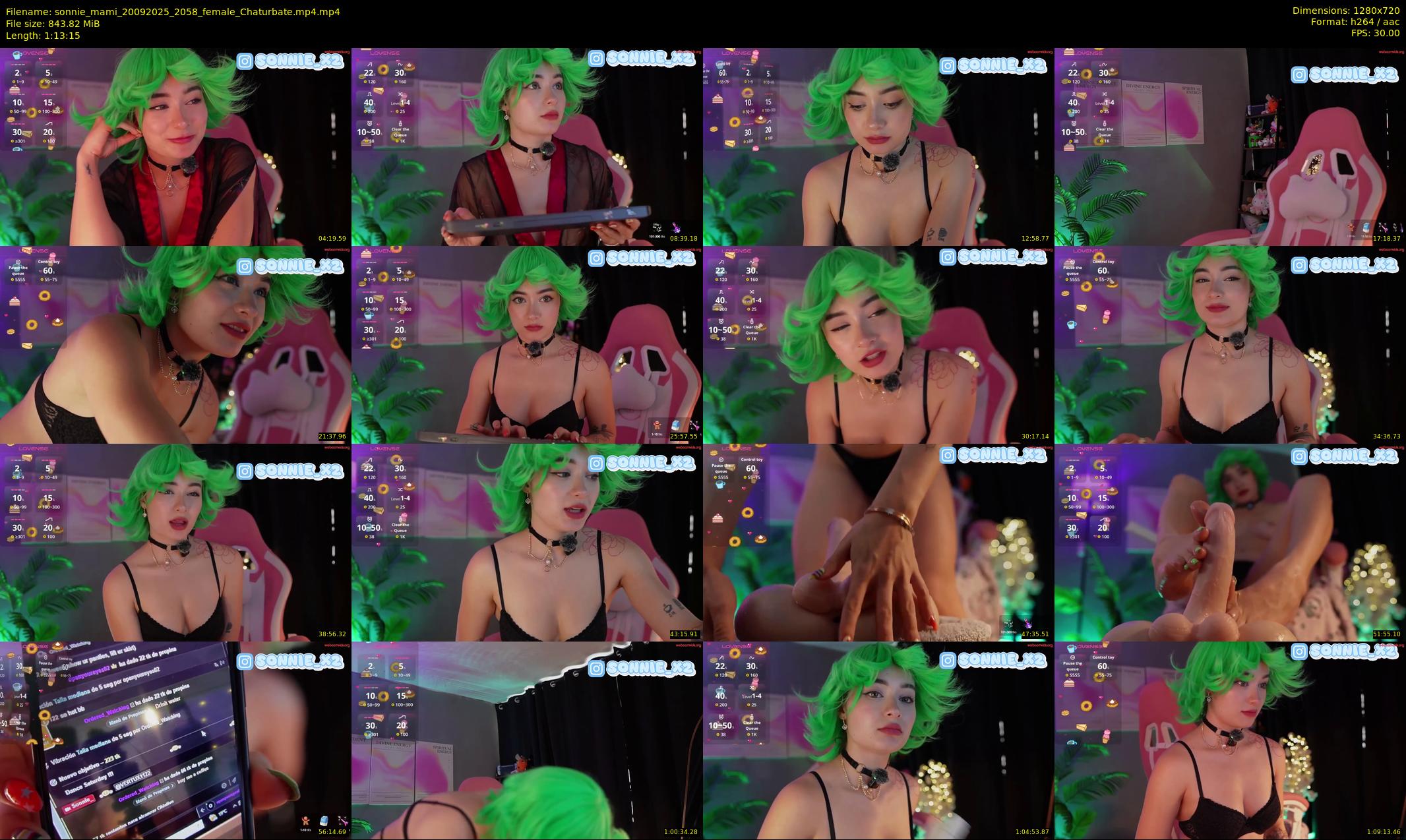 sonnie_mami — 74 minute Chaturbate female cam show recording, 720p, Sep 20, 2025