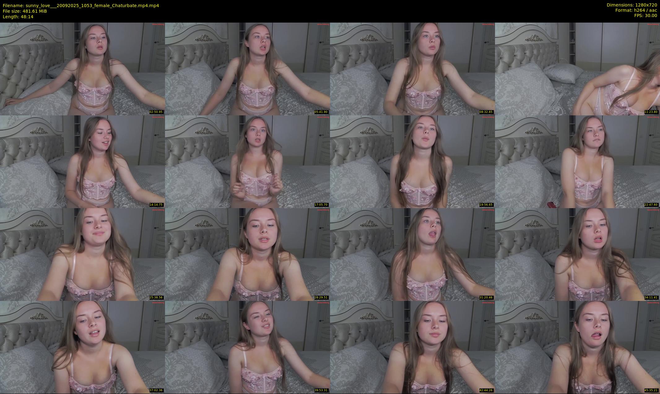sunny_love__ — 49 minute Chaturbate female cam show recording, 720p, Sep 20, 2025