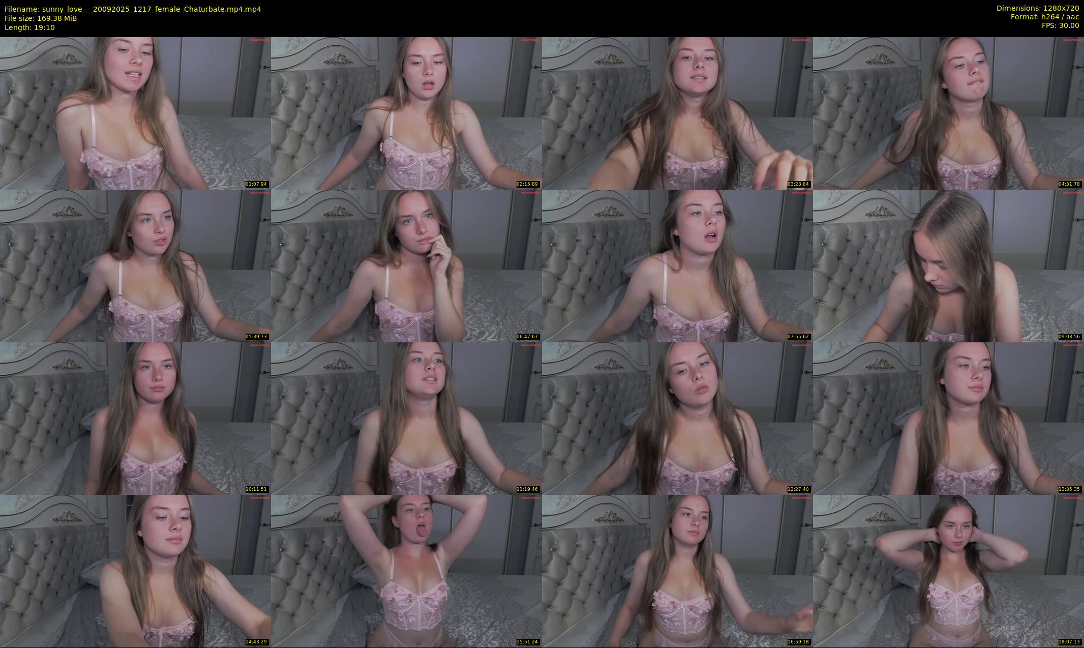 sunny_love__ — 20 minute Chaturbate female cam show recording, 720p, Sep 20, 2025