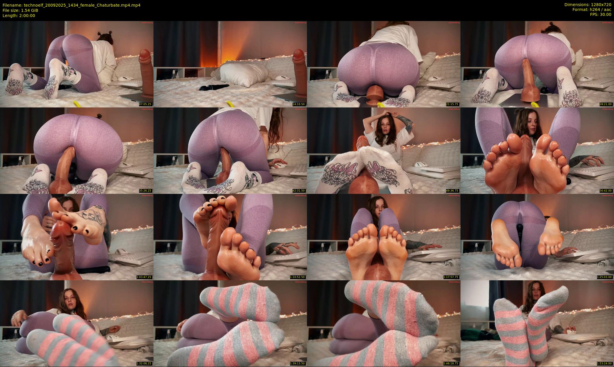 technoelf — 120 minute Chaturbate female cam show recording, 720p, Sep 20, 2025