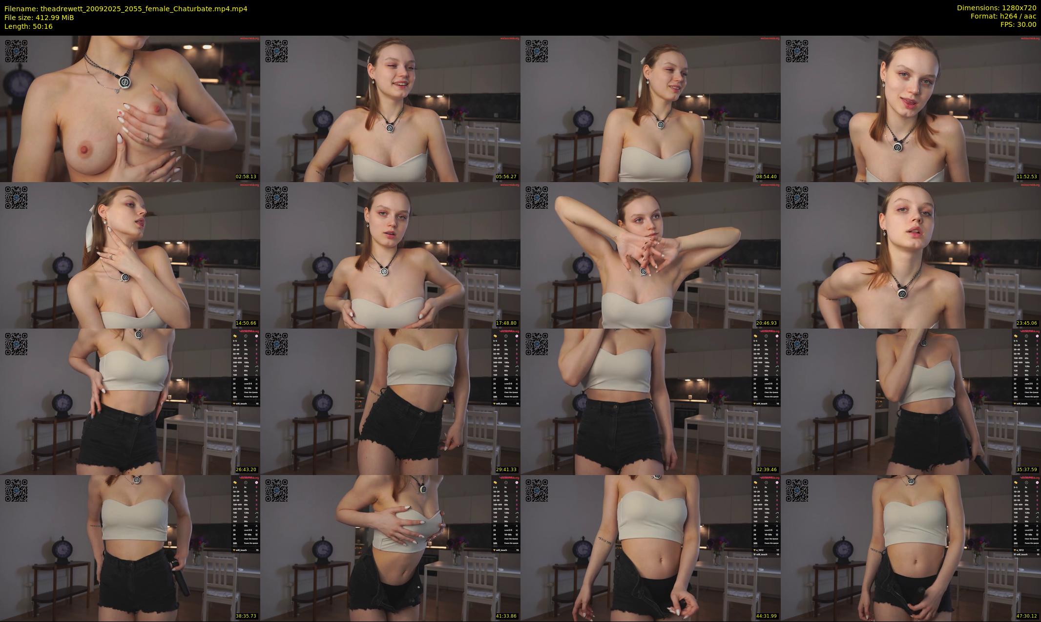 theadrewett — 51 minute Chaturbate female cam show recording, 720p, Sep 20, 2025