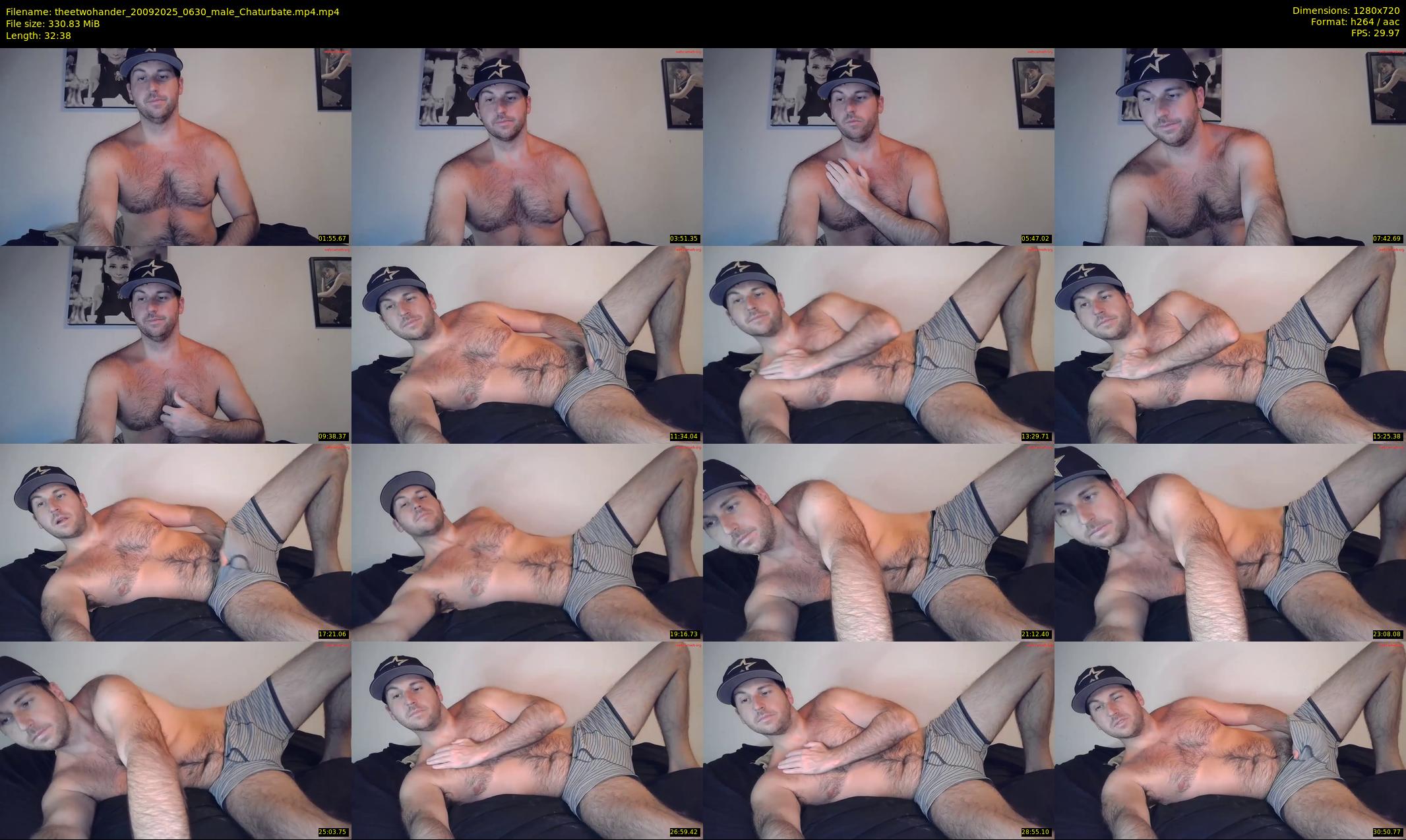 theetwohander — 33 minute Chaturbate male cam show recording, 720p, Sep 20, 2025