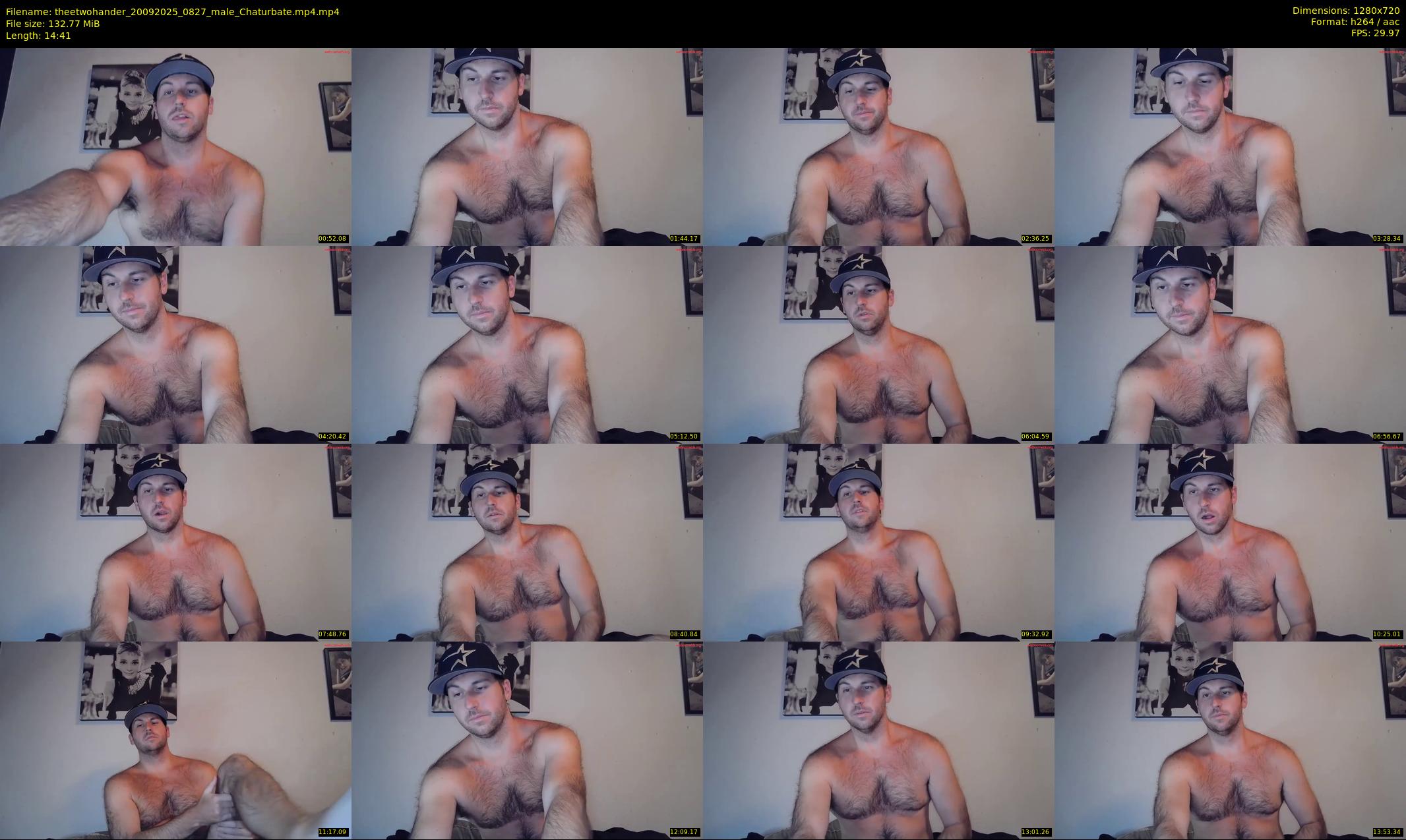 theetwohander — 15 minute Chaturbate male cam show recording, 720p, Sep 20, 2025