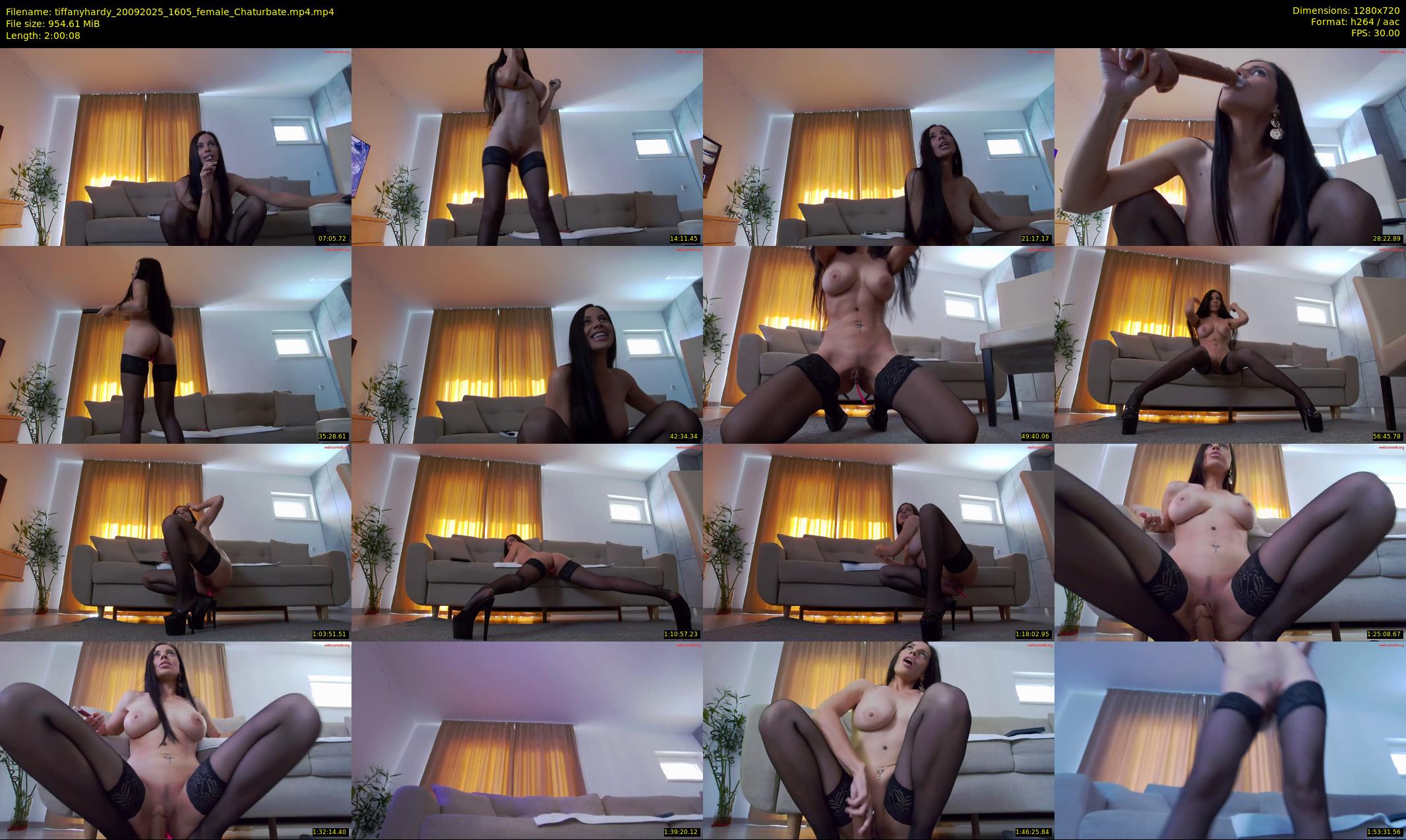 tiffanyhardy — 121 minute Chaturbate female cam show recording, 720p, Sep 20, 2025