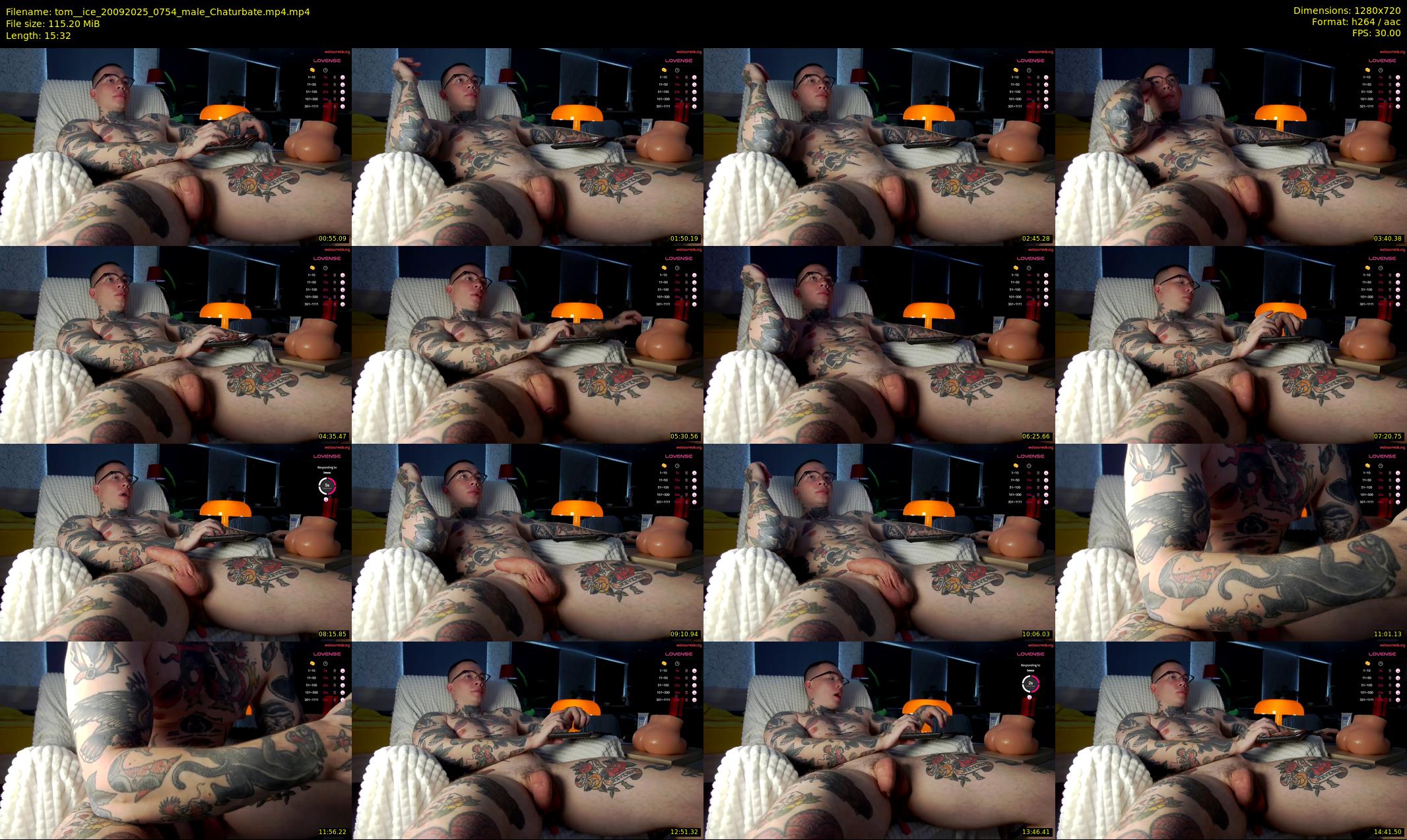 tom__ice — 16 minute Chaturbate male cam show recording, 720p, Sep 20, 2025